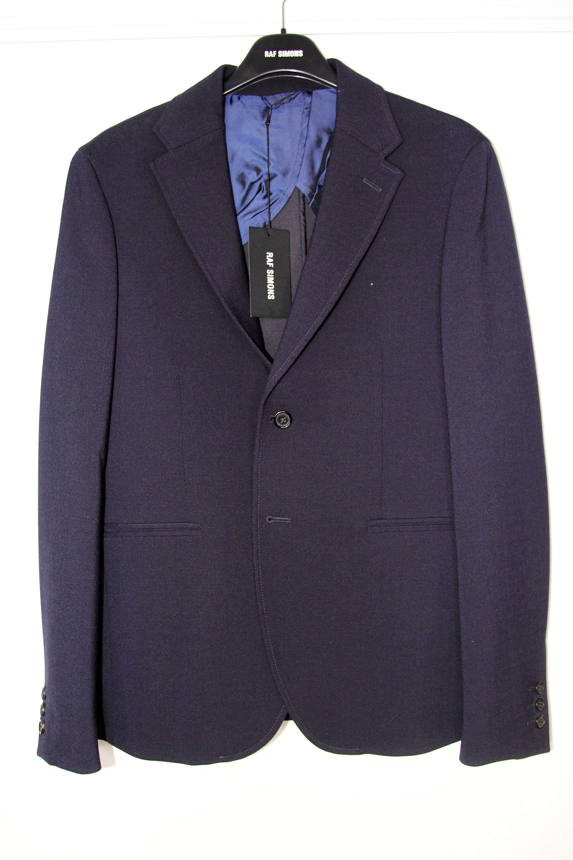 Raf Simons BNWT AW13 RAF SIMONS DECONSTRUCTED 2 BUTTON JACKET 50 Size US M / EU 48-50 / 2 - 2 Thumbnail