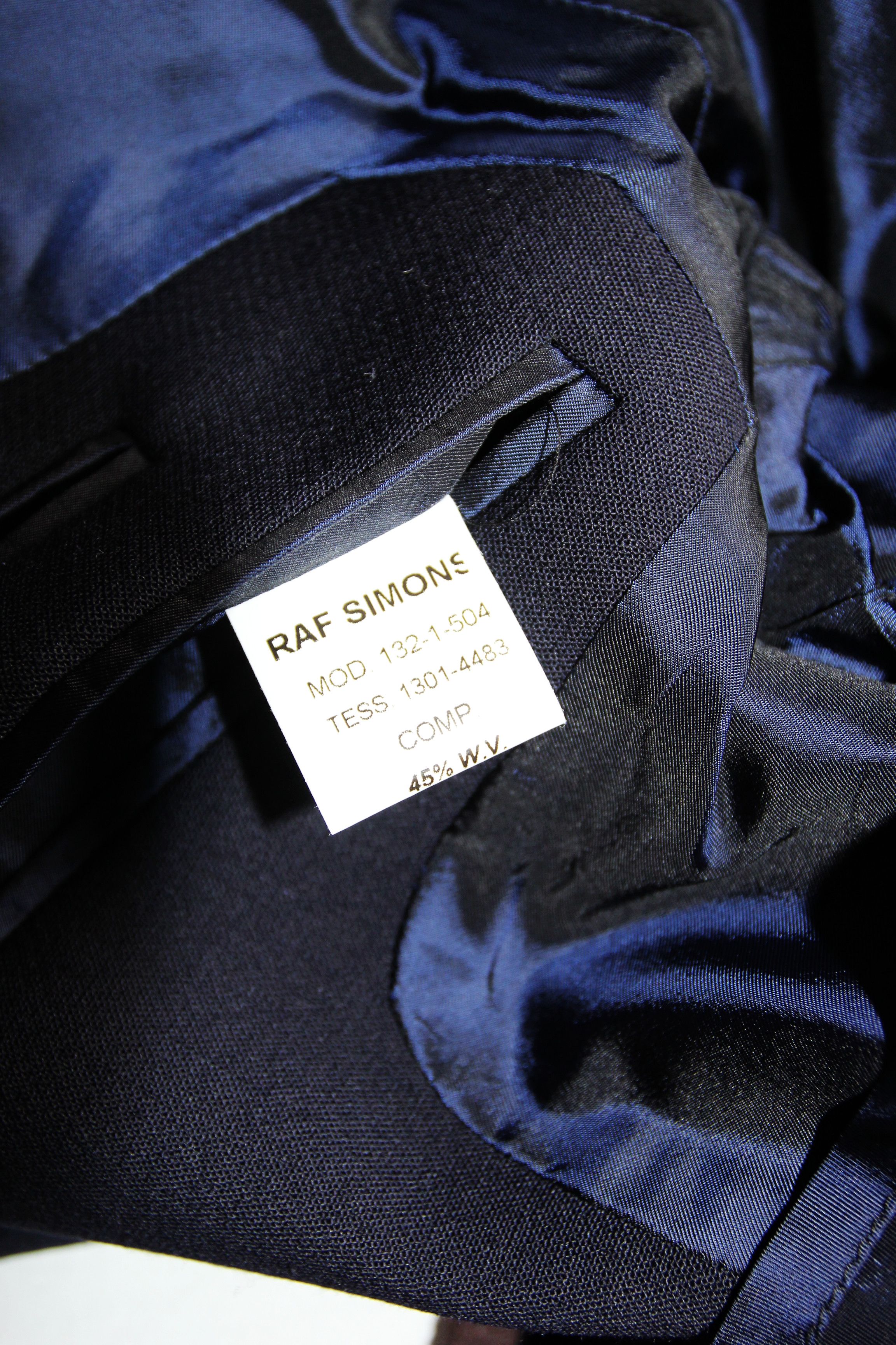 Raf Simons BNWT AW13 RAF SIMONS DECONSTRUCTED 2 BUTTON JACKET 50 Size US M / EU 48-50 / 2 - 12 Thumbnail