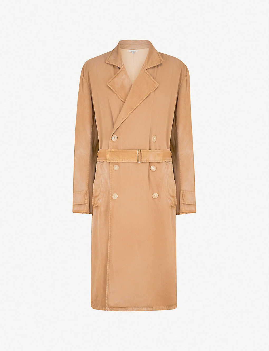 Yeezy BNWT YEEZY SEASON 6 SAND COTTON TRENCH COAT L Size US L / EU 52-54 / 3 - 24 Thumbnail