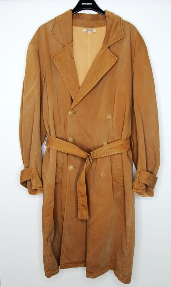 Yeezy BNWT YEEZY SEASON 6 SAND COTTON TRENCH COAT L Size US L / EU 52-54 / 3 - 3 Thumbnail