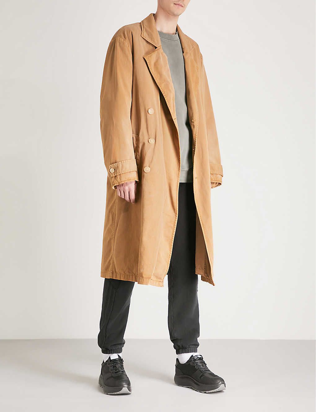 Yeezy BNWT YEEZY SEASON 6 SAND COTTON TRENCH COAT L Size US L / EU 52-54 / 3 - 19 Thumbnail