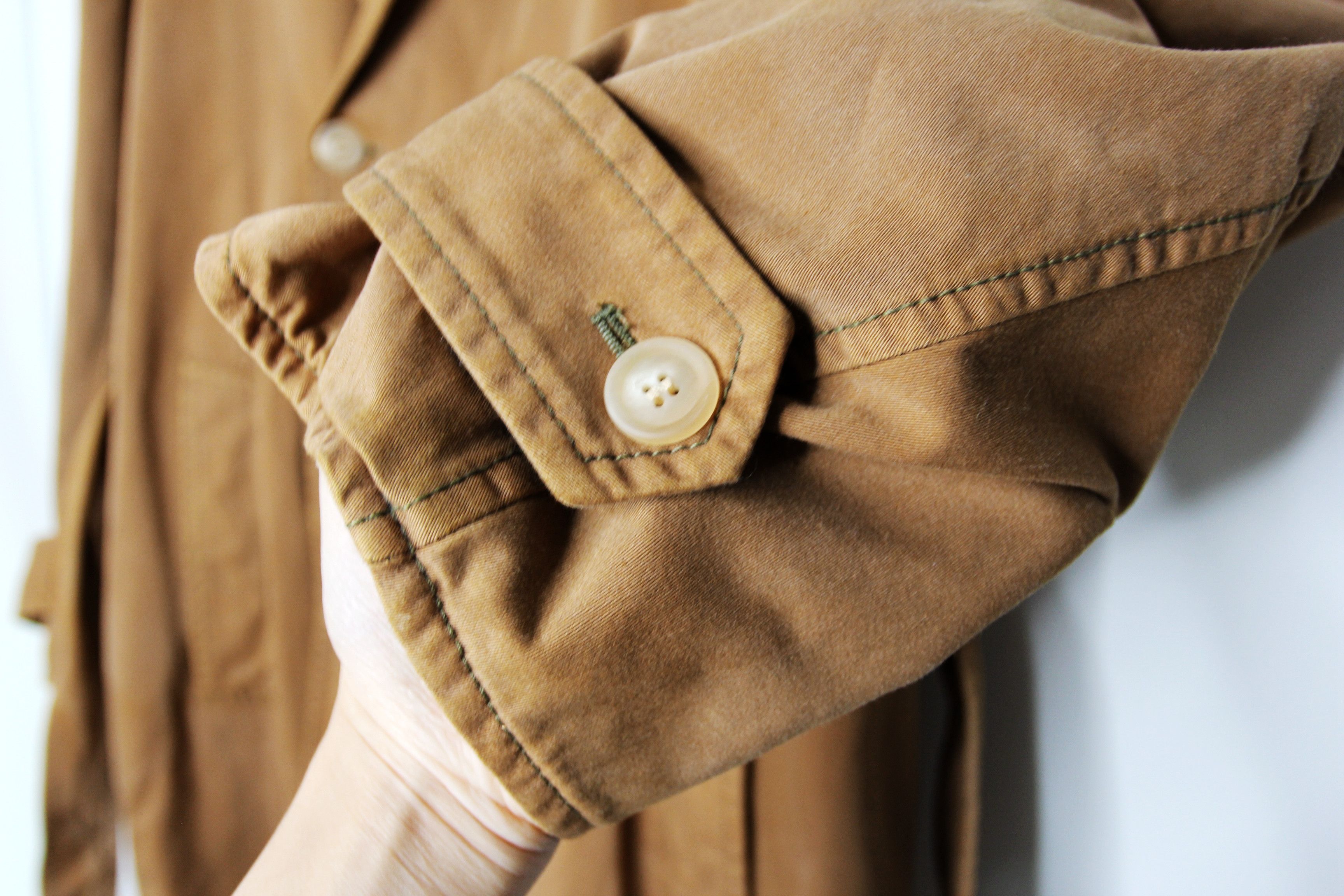 Yeezy BNWT YEEZY SEASON 6 SAND COTTON TRENCH COAT L Size US L / EU 52-54 / 3 - 6 Thumbnail