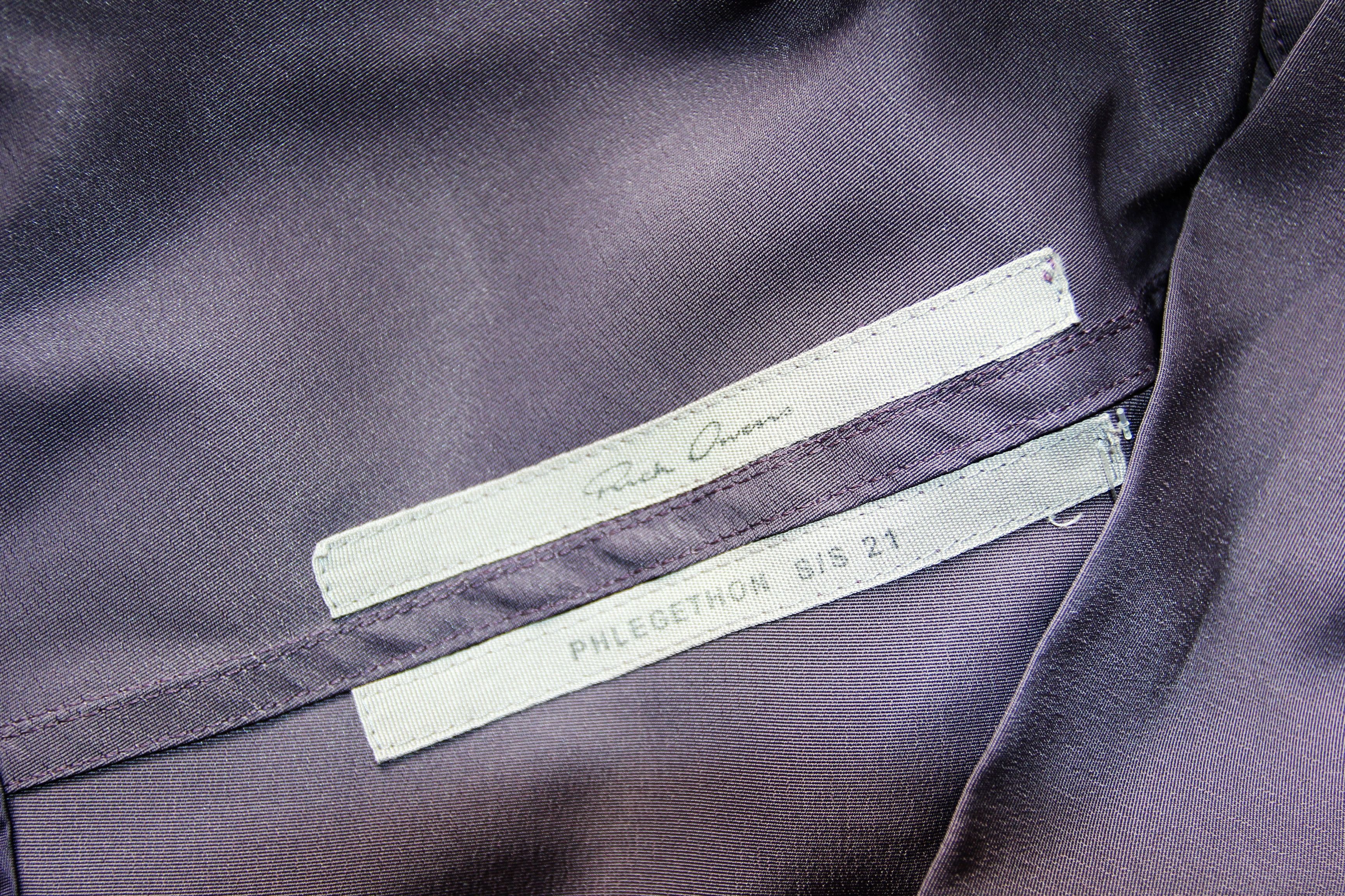 Rick Owens BNWT SS21 RICK OWENS "PHLEGETHON" WIND PEA JACKET 46 Size US S / EU 44-46 / 1 - 9 Thumbnail