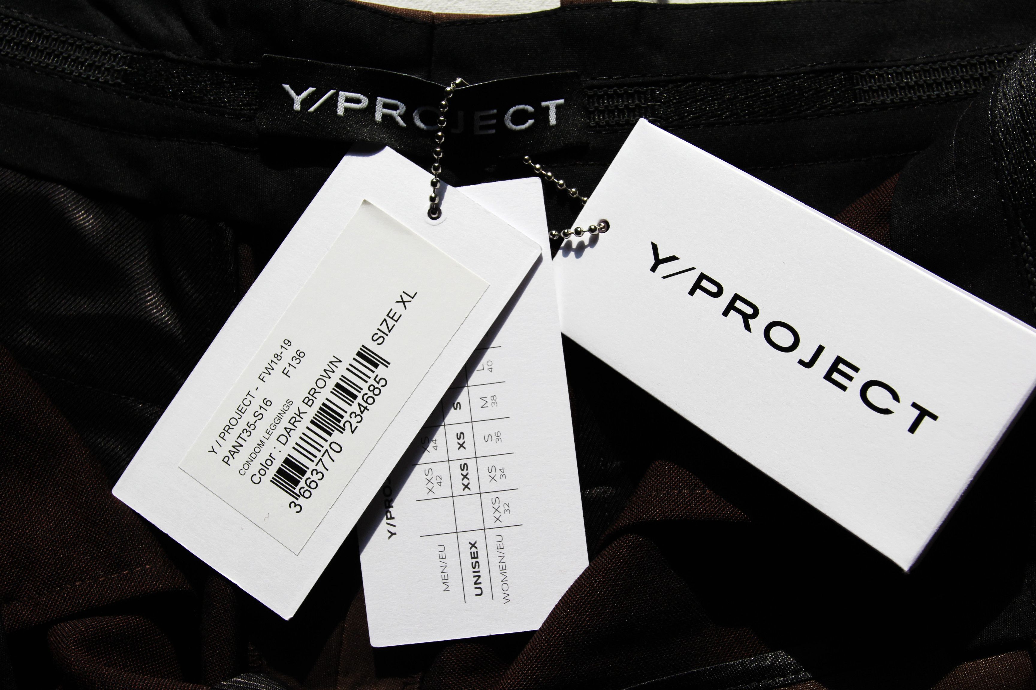 Y/Project BNWT SS19 Y/PROJECT RUNWAY LOOK 2 CONDOM PANTS XL Size US 36 / EU 52 - 9 Thumbnail