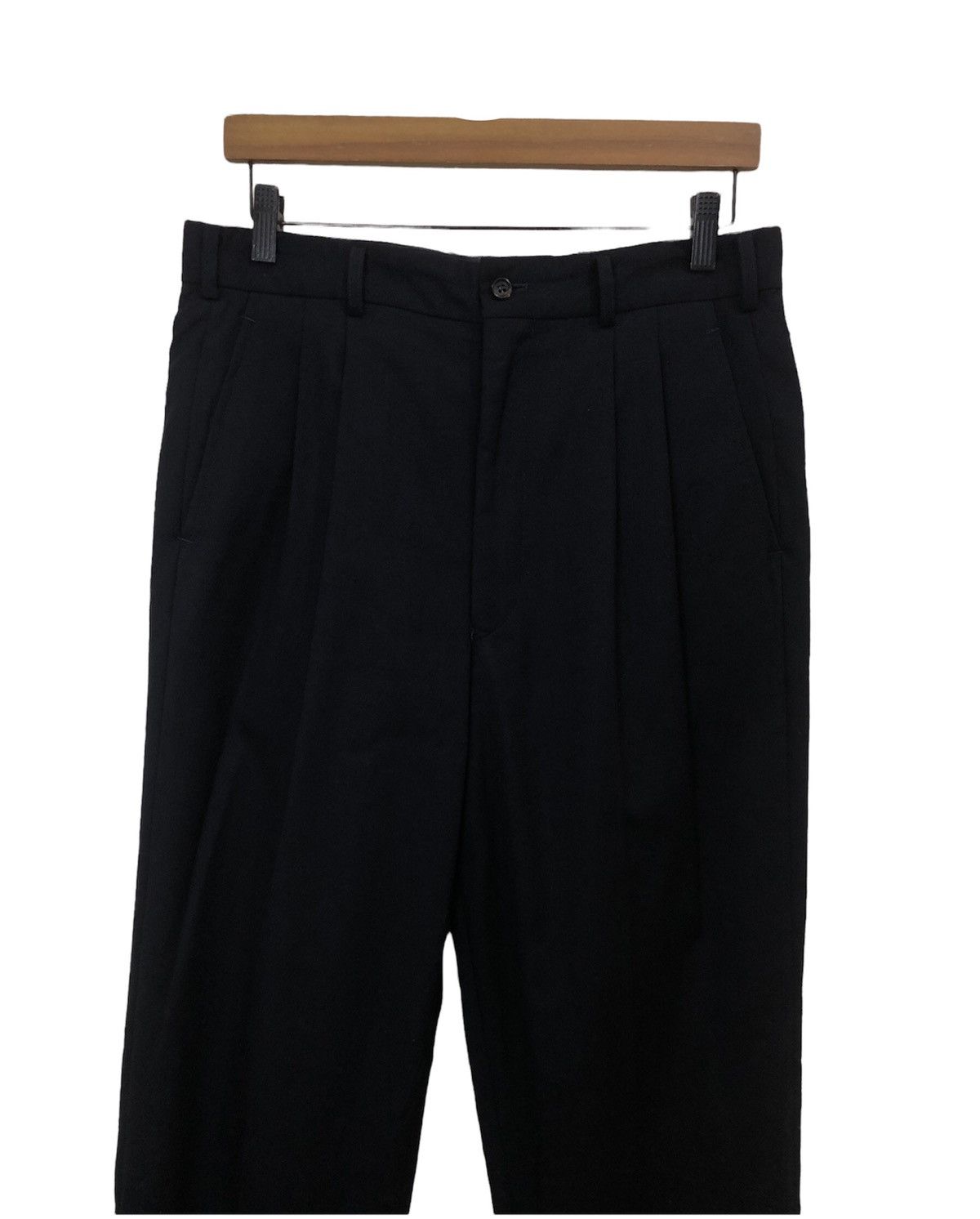 Comme des Garcons Homme Plus AD1990 Commedes Garcons Homme Linen Wool Pant Size US 32 / EU 48 - 2 Thumbnail
