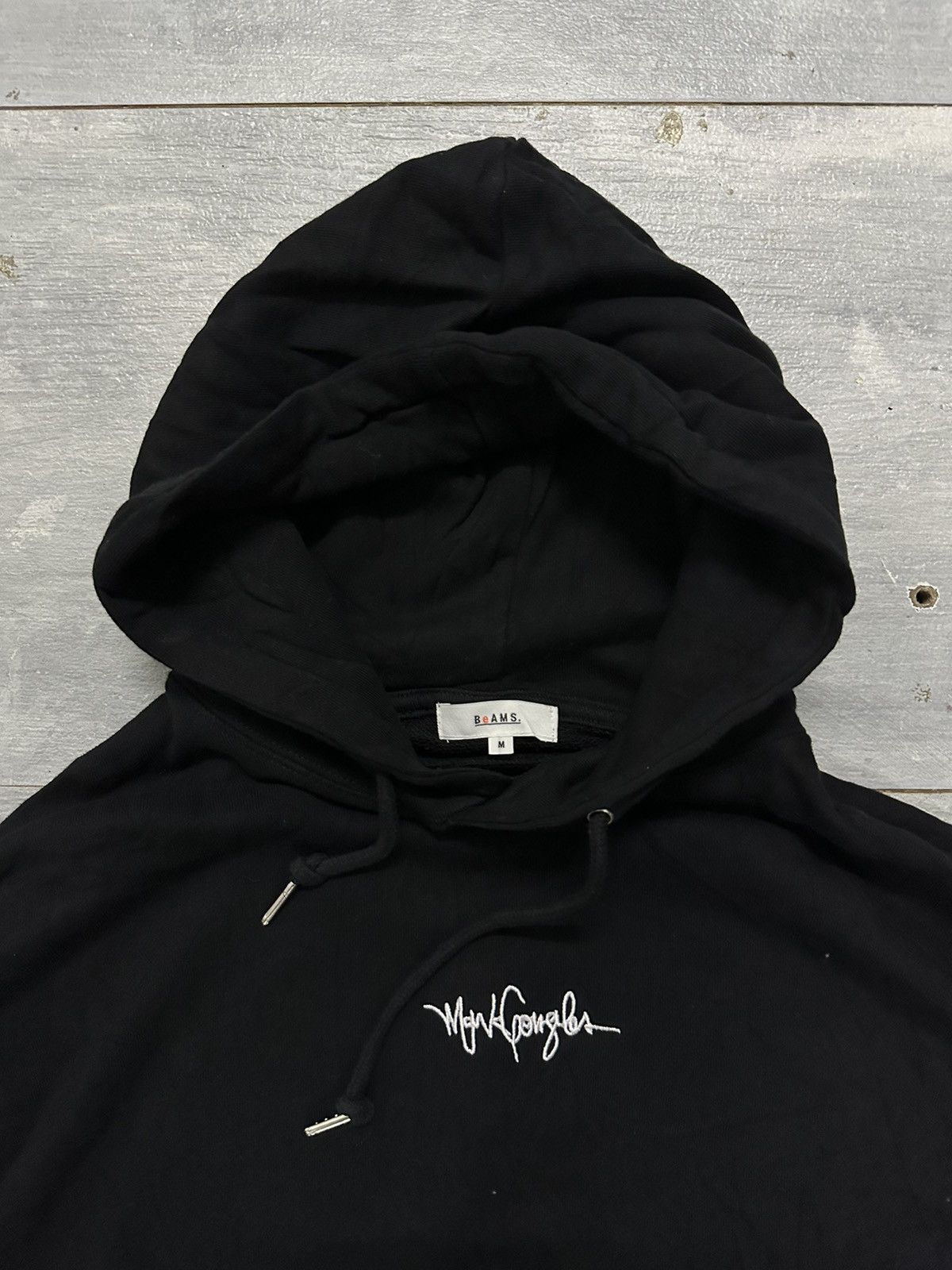 Beams Plus Distress Beams For MARK GONZALES Photo Baggy Hoodies Size US M / EU 48-50 / 2 - 4 Thumbnail