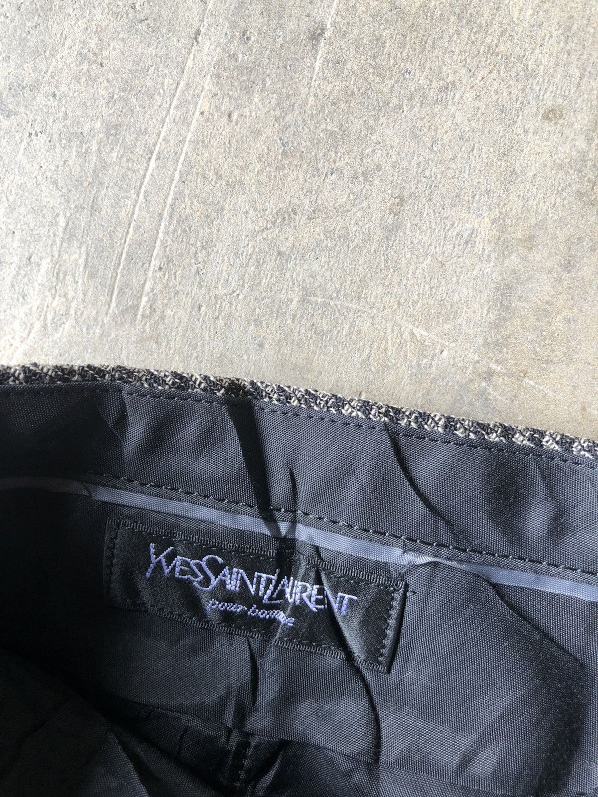 Yves Saint Laurent YvesSaintLaurent Wool Casual Pant Size US 33 - 8 Thumbnail
