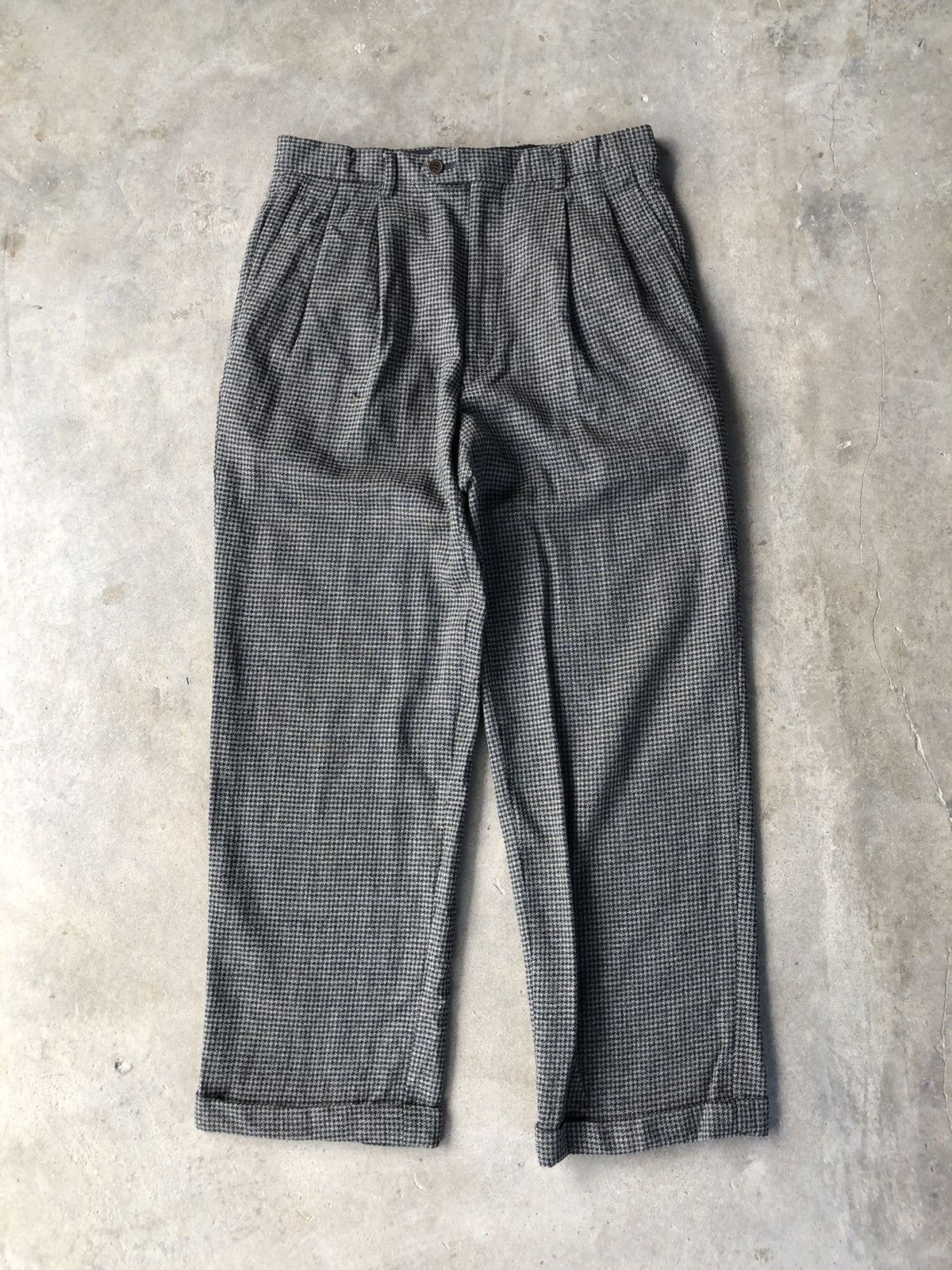 Yves Saint Laurent YvesSaintLaurent Wool Casual Pant Size US 33 - 2 Thumbnail