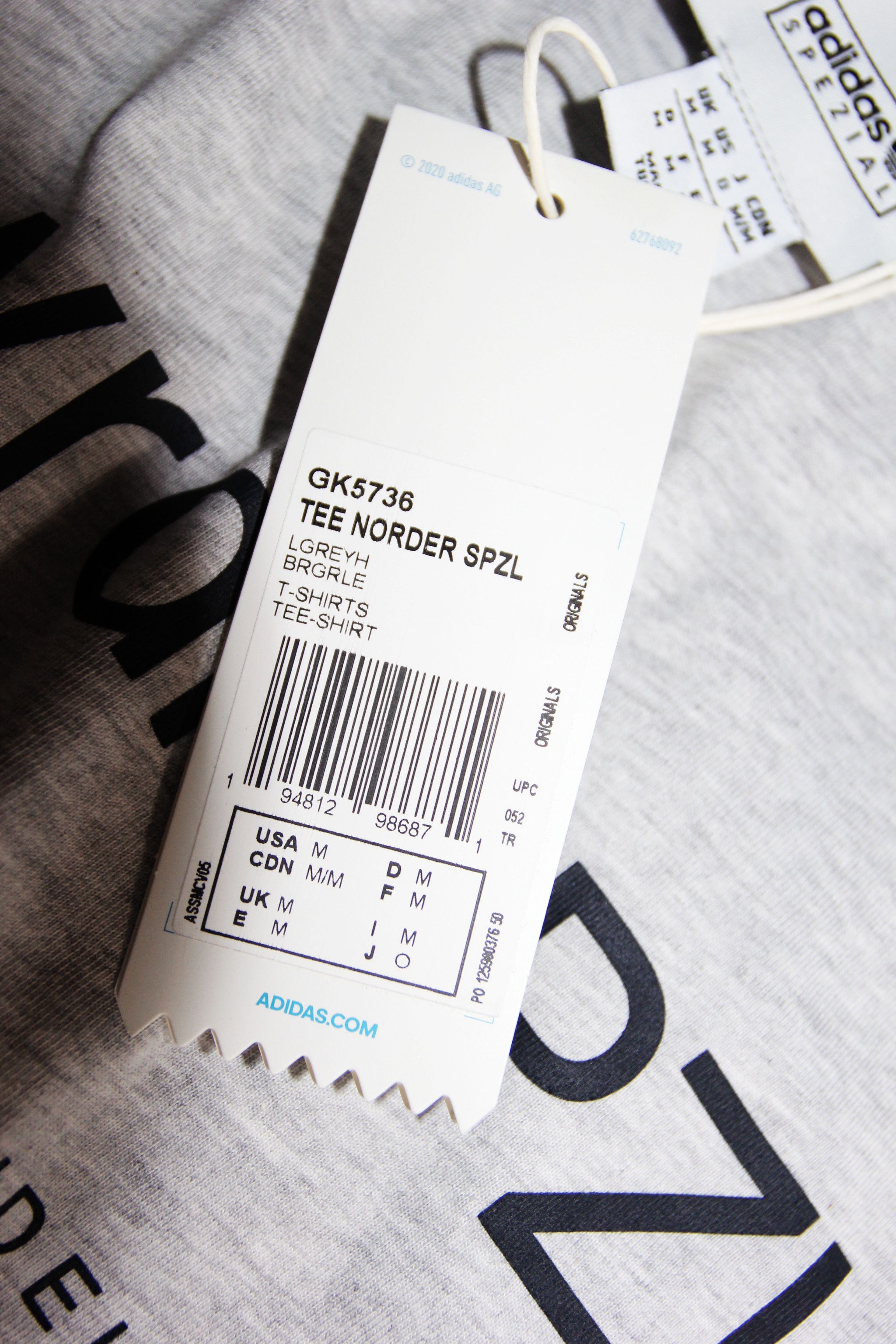 Adidas BNWT NEW ORDER x ADIDAS SPEZIAL SPZL TSHIRT M Size US M / EU 48-50 / 2 - 12 Thumbnail