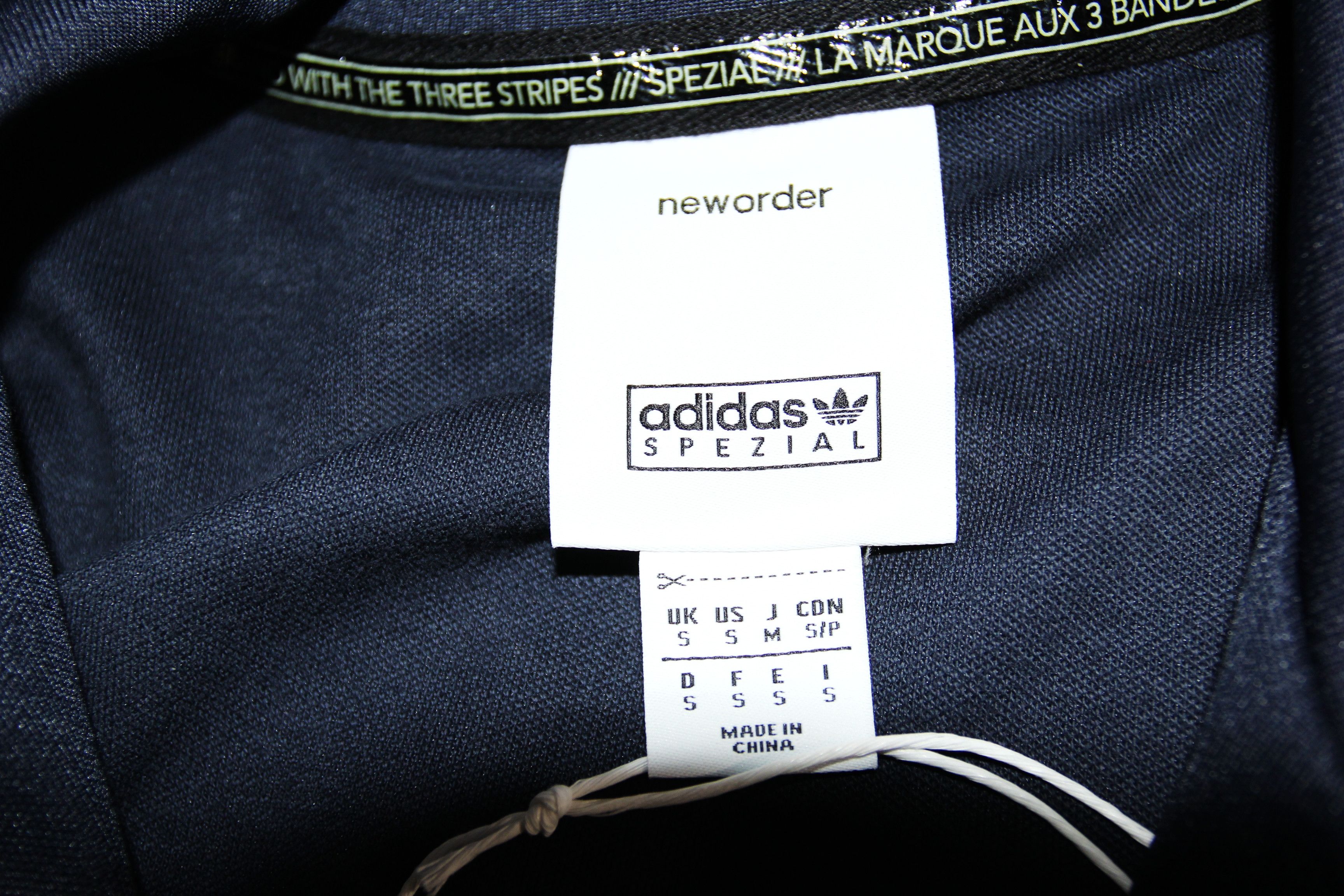 Adidas BNWT NEW ORDER x ADIDAS SPEZIAL SPZL TRACK TOP S Size US S / EU 44-46 / 1 - 12 Thumbnail