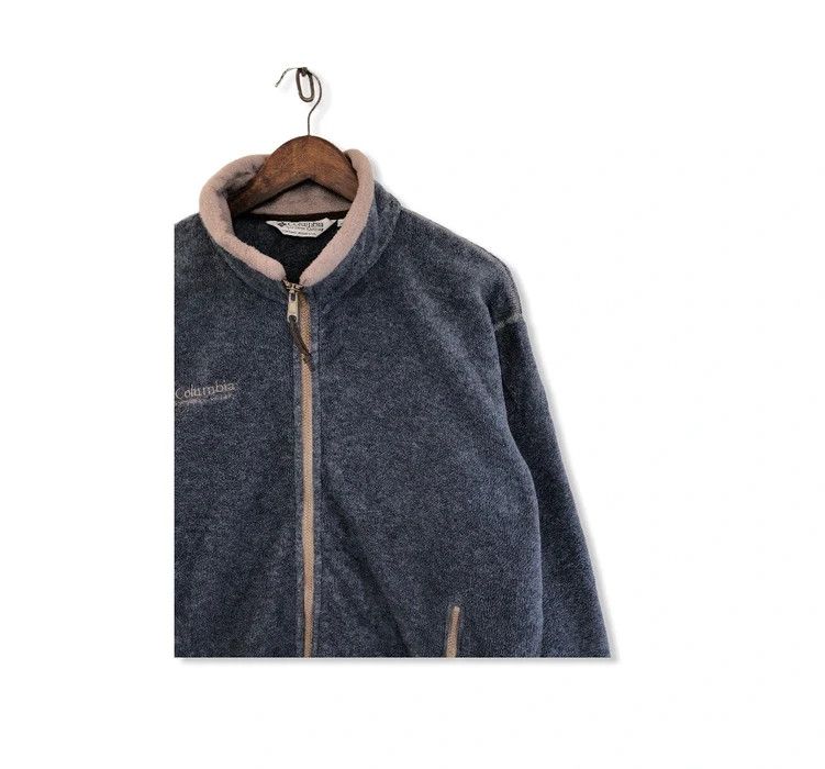 Columbia Vintage Columbia Small Logo Fleece Jacket Size US M / EU 48-50 / 2 - 2 Thumbnail