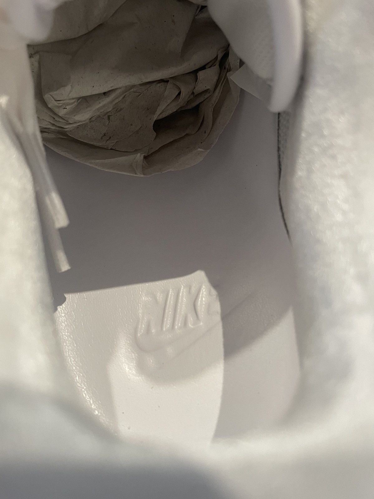 Nike Nike Air Force 1 ‘07 PRM White Metallic Silver Size US 11 / EU 44 - 8 Thumbnail