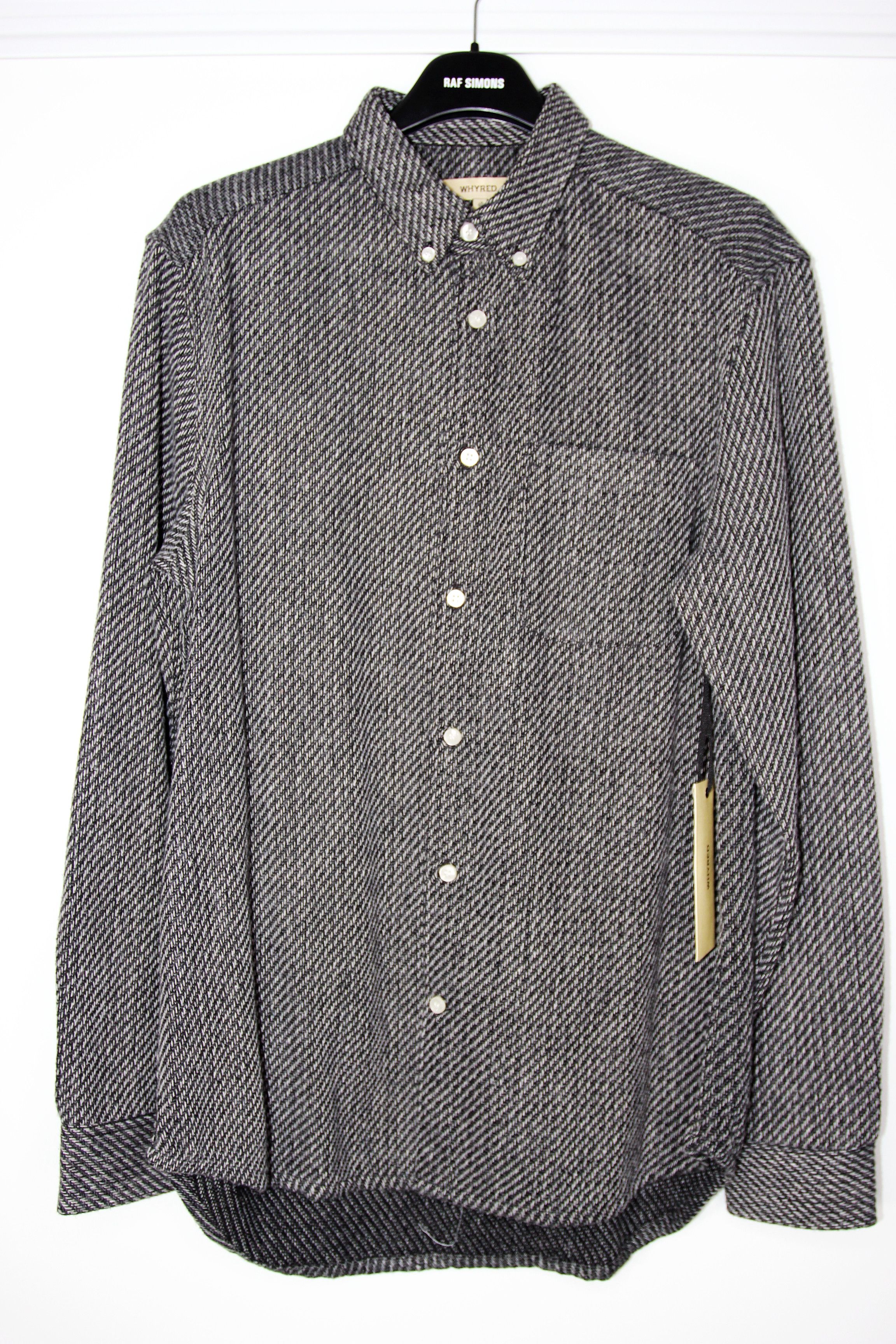 Whyred BNWT AW16 WHYRED MILLS BUTTON DOWN SHIRT 48 Size US M / EU 48-50 / 2 - 2 Thumbnail