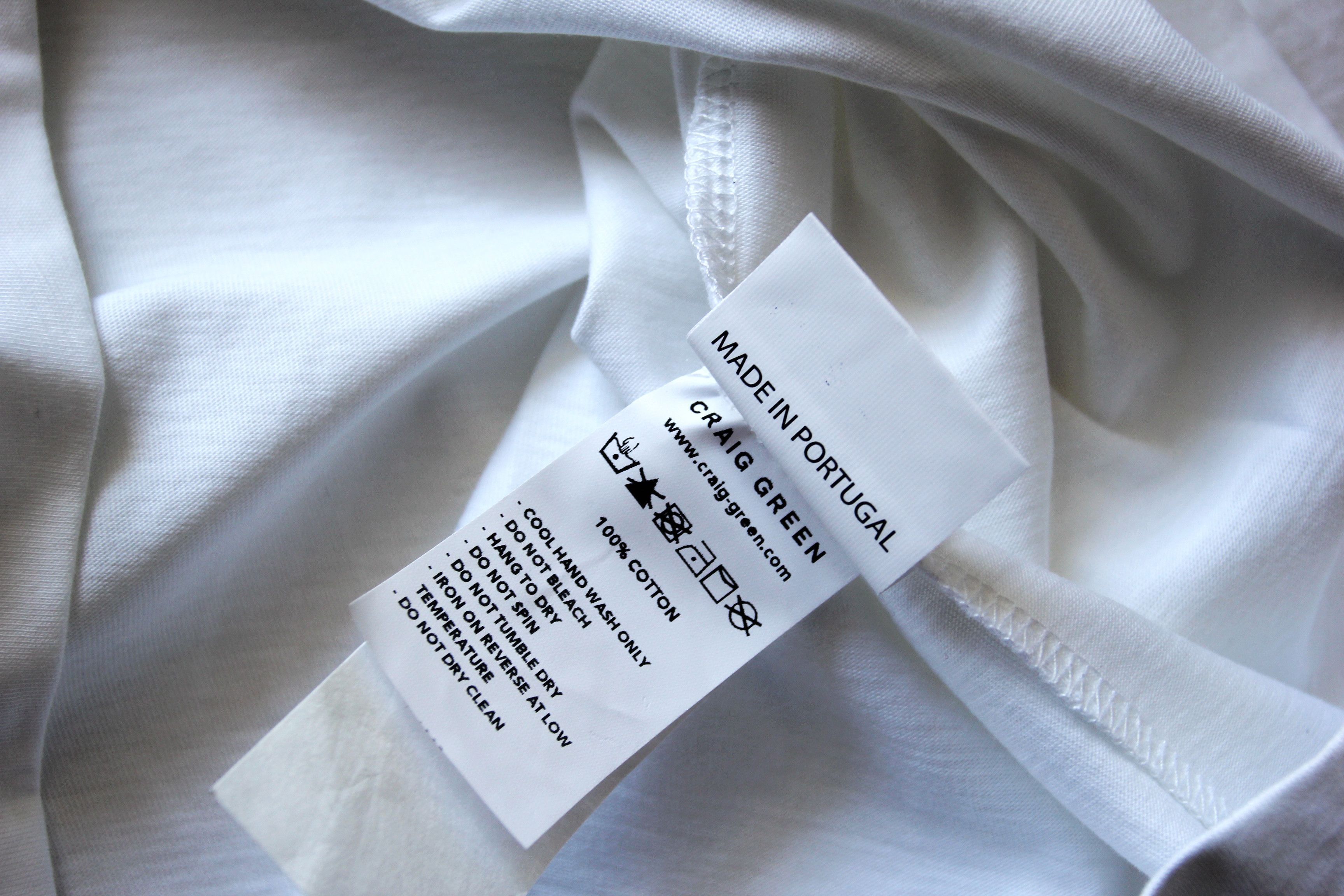 Craig Green BNWT SS21 CRAIG GREEN EMBROIDERED HOLE TSHIRT S Size US S / EU 44-46 / 1 - 9 Thumbnail