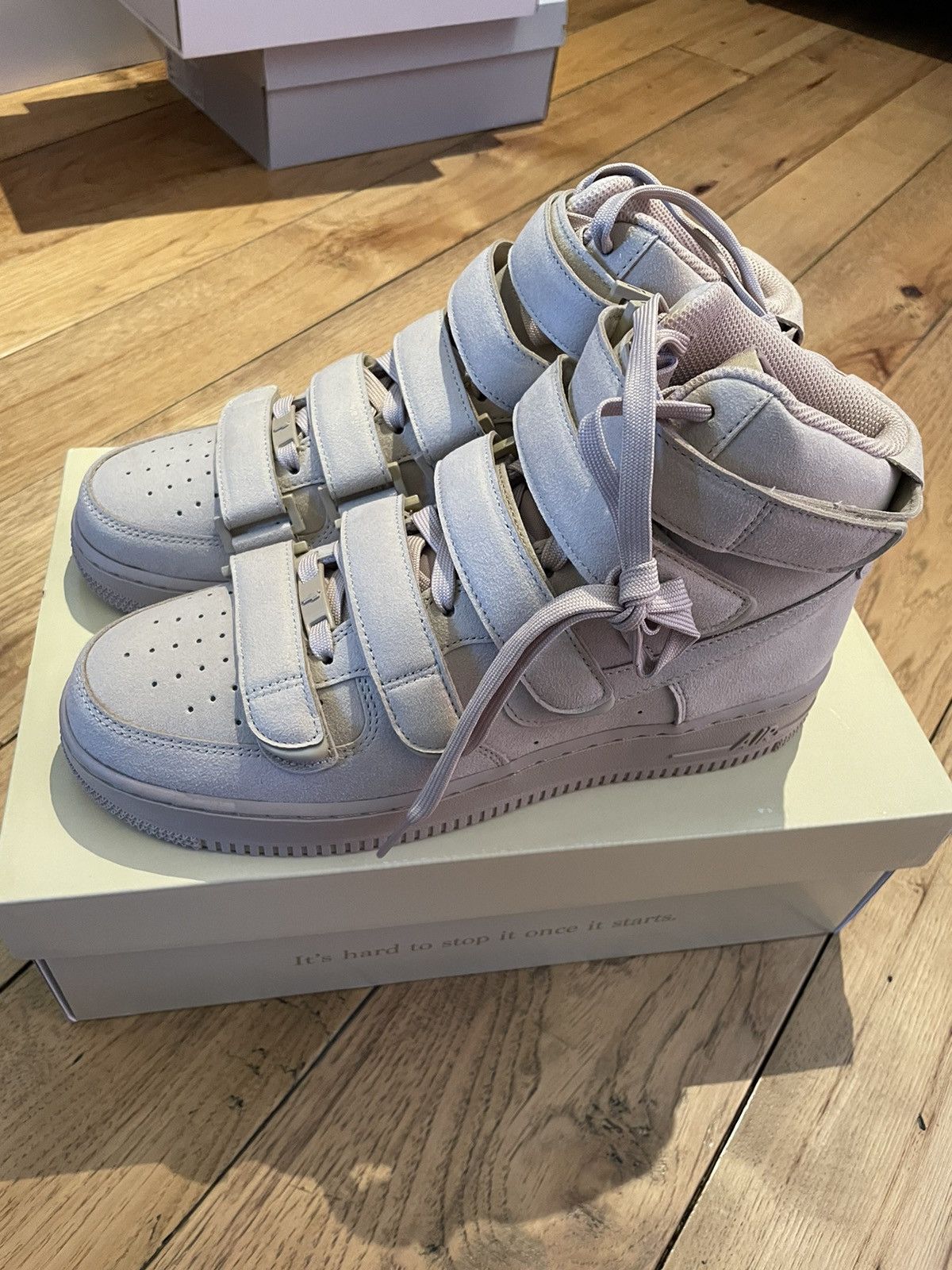Nike Nike Air Force 1 High ‘07 SP Billie Eilish Mushroom 2022 Size US 9 / EU 42 - 1 Thumbnail