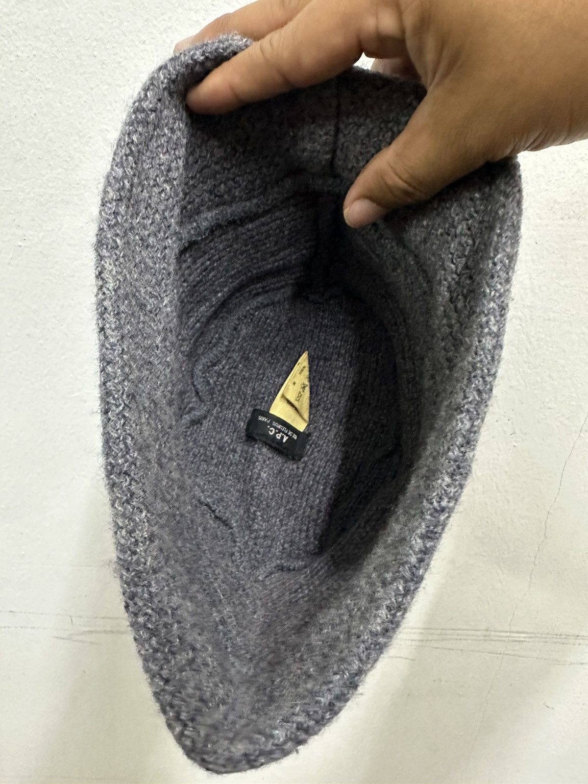 A.P.C. × Vintage VTG A.P.C Wool Hat Size ONE SIZE - 4 Thumbnail