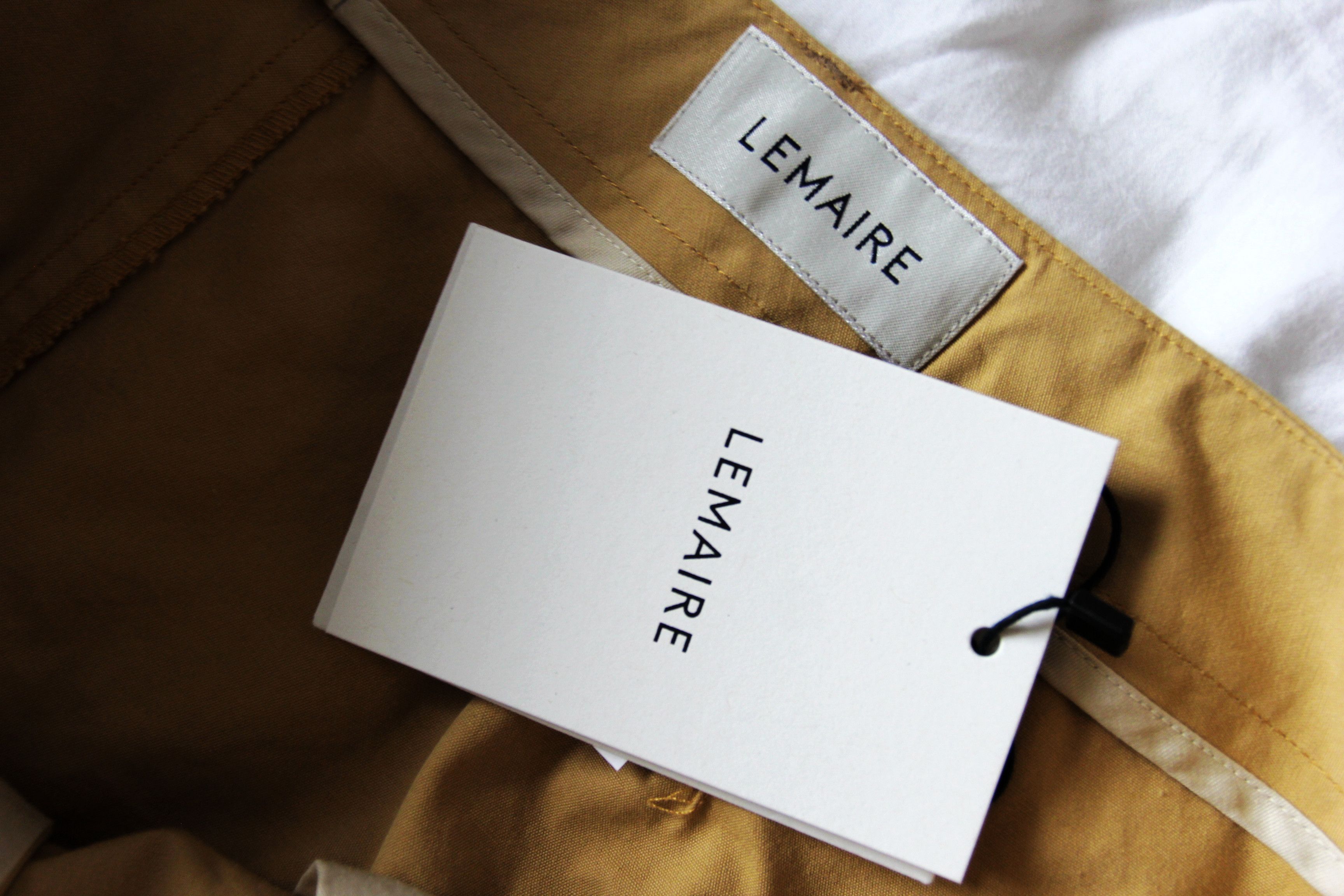 Lemaire BNWT SS21 LEMAIRE BELTED SHORTS L Size US 34 / EU 50 - 10 Thumbnail