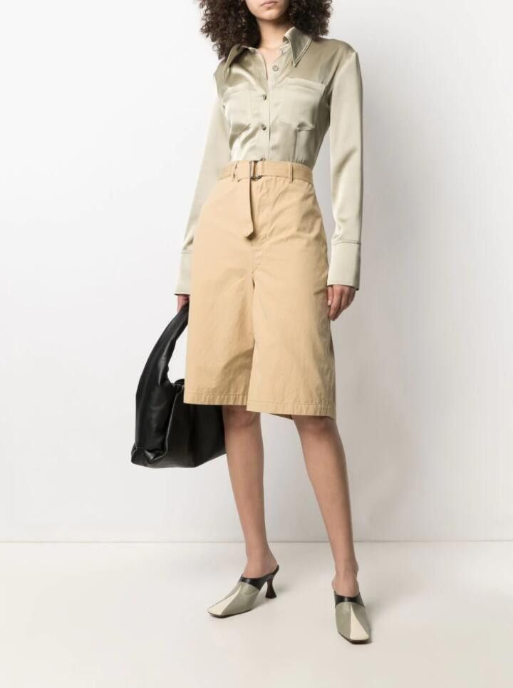 Lemaire BNWT SS21 LEMAIRE BELTED SHORTS L Size US 34 / EU 50 - 15 Thumbnail