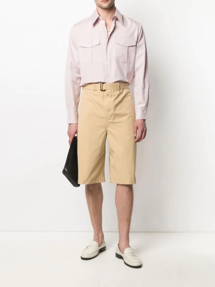 Lemaire BNWT SS21 LEMAIRE BELTED SHORTS L Size US 34 / EU 50 - 14 Thumbnail