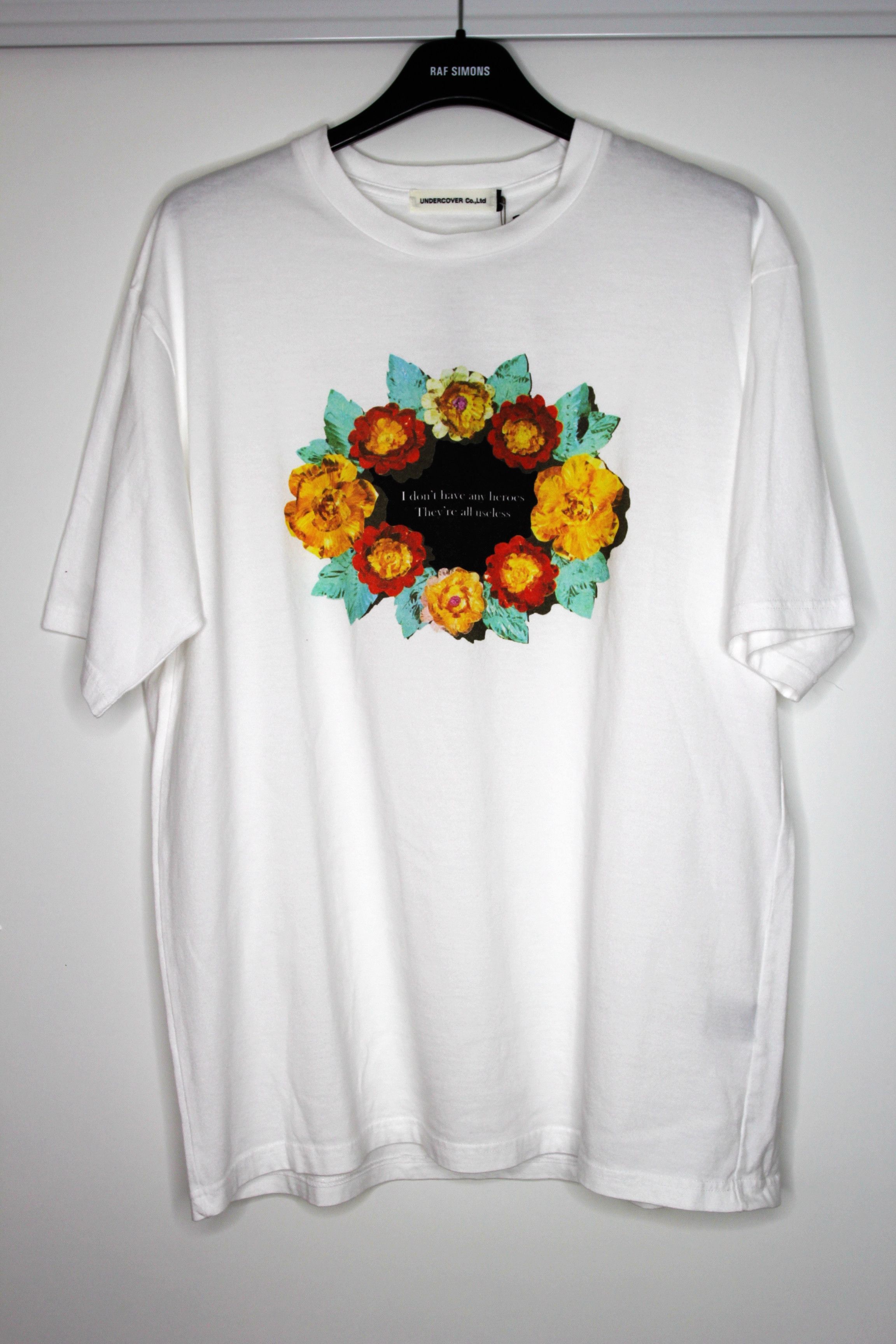 Undercover BNWT SS21 UNDERCOVER ROSES TSHIRT 4 Size US XL / EU 56 / 4 - 2 Thumbnail
