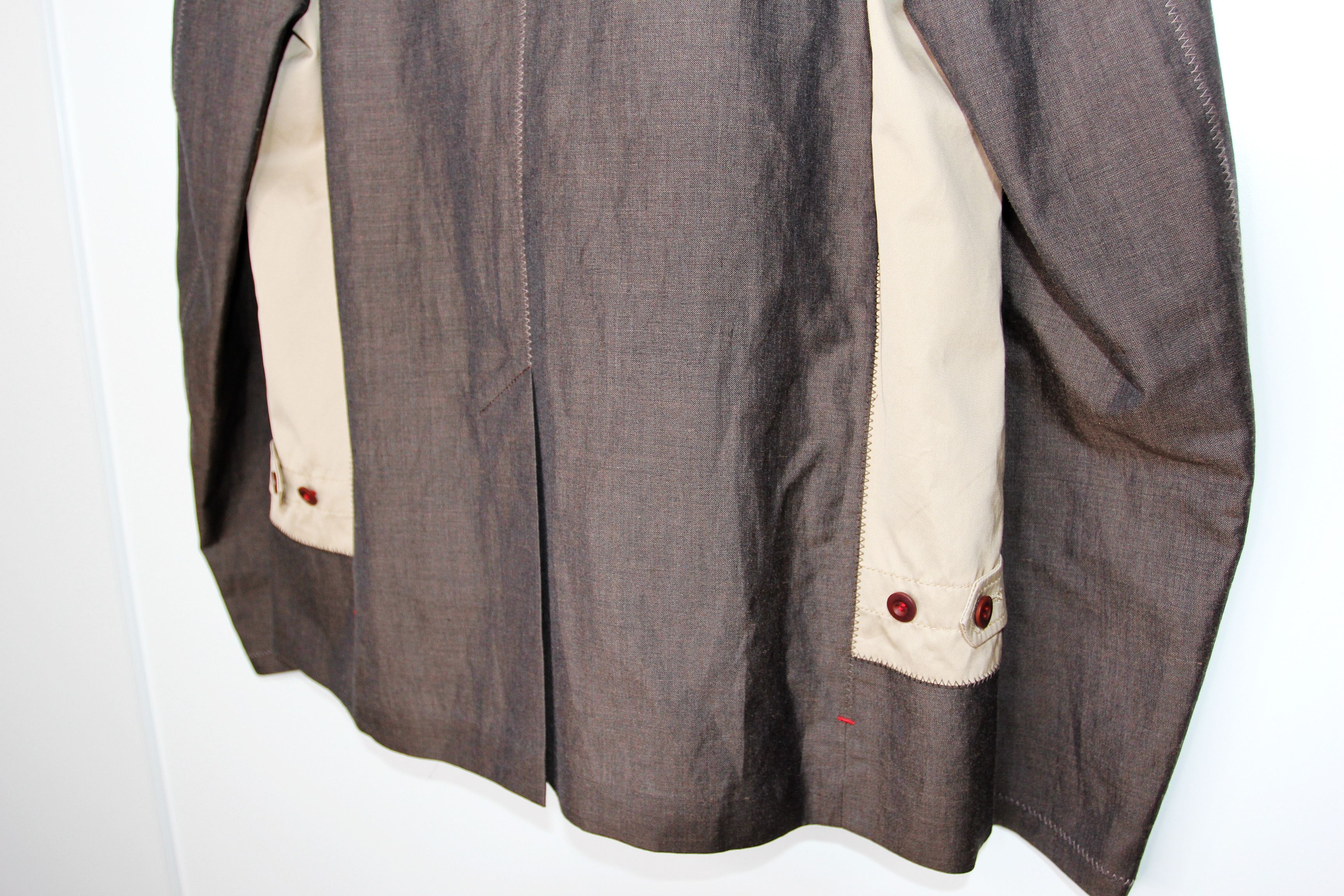 Comme des Garcons BNWT SS20 JUNYA WATANABE COTTON AND WOOL ZIP JACKET M Size US M / EU 48-50 / 2 - 7 Thumbnail