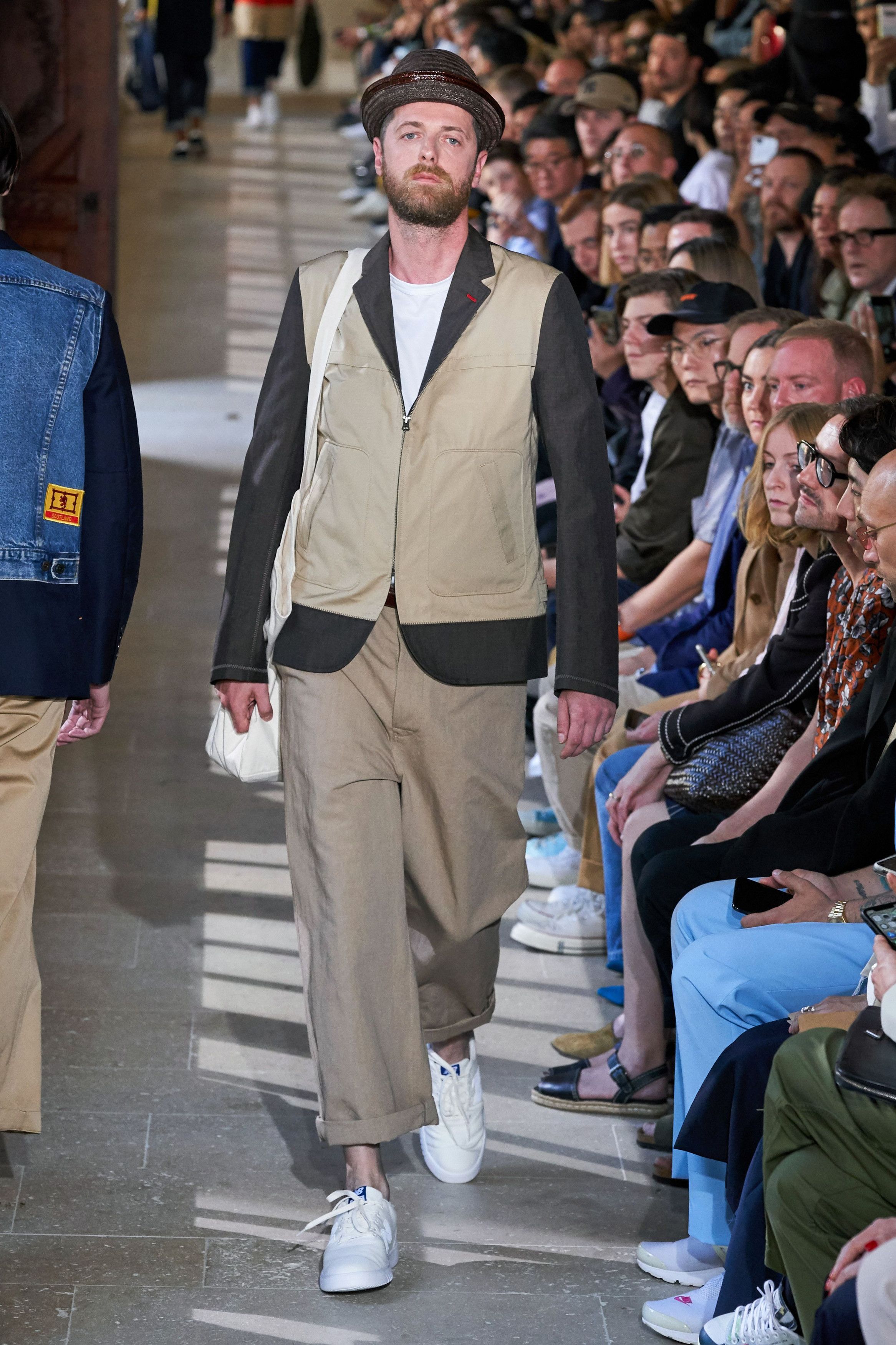 Comme des Garcons BNWT SS20 JUNYA WATANABE COTTON AND WOOL ZIP JACKET M Size US M / EU 48-50 / 2 - 1 Thumbnail