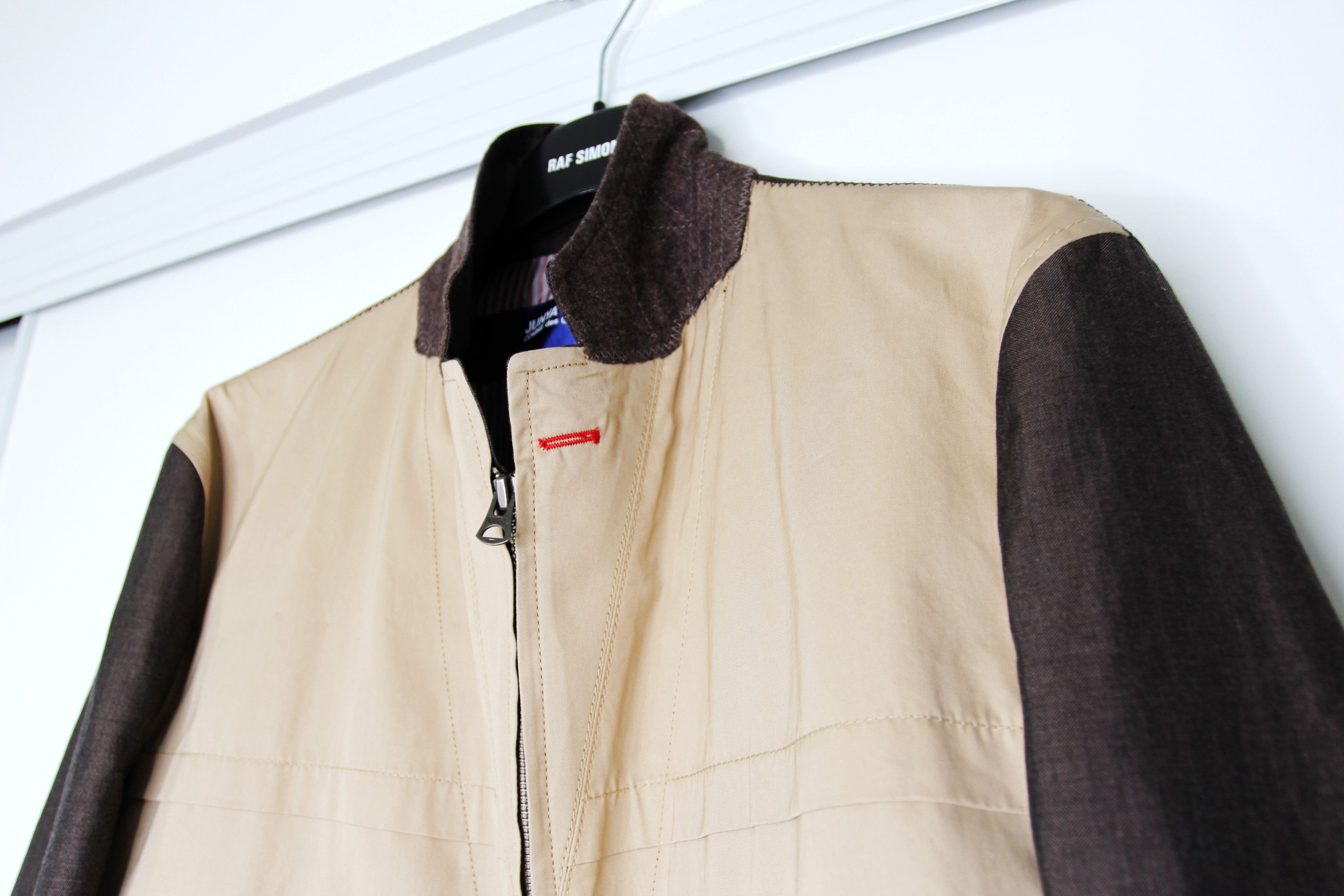Comme des Garcons BNWT SS20 JUNYA WATANABE COTTON AND WOOL ZIP JACKET M Size US M / EU 48-50 / 2 - 4 Thumbnail