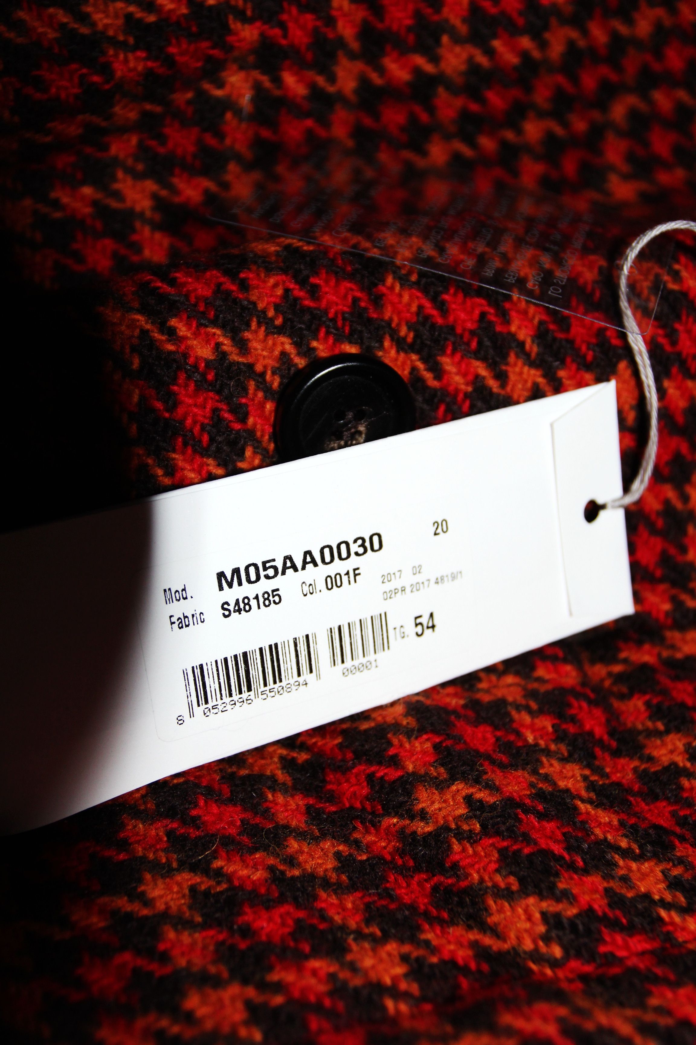 Marni BNWT AW17 MARNI HOUNDSTOOTH WOOL COAT 54 Size US L / EU 52-54 / 3 - 14 Thumbnail