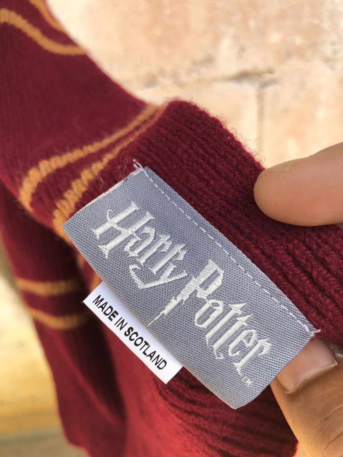 Warner Bros Harry Porter Lambwool Muffle Scarve Size ONE SIZE - 3 Thumbnail
