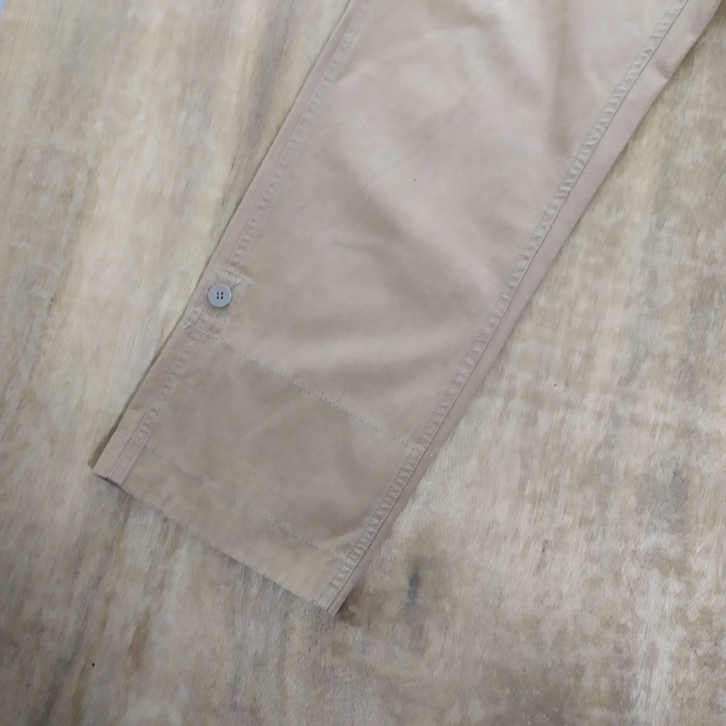 Japanese Brand VINTAGE GARAGE LABEL BROWN CARGO PANTS Size US 30 / EU 46 - 6 Thumbnail