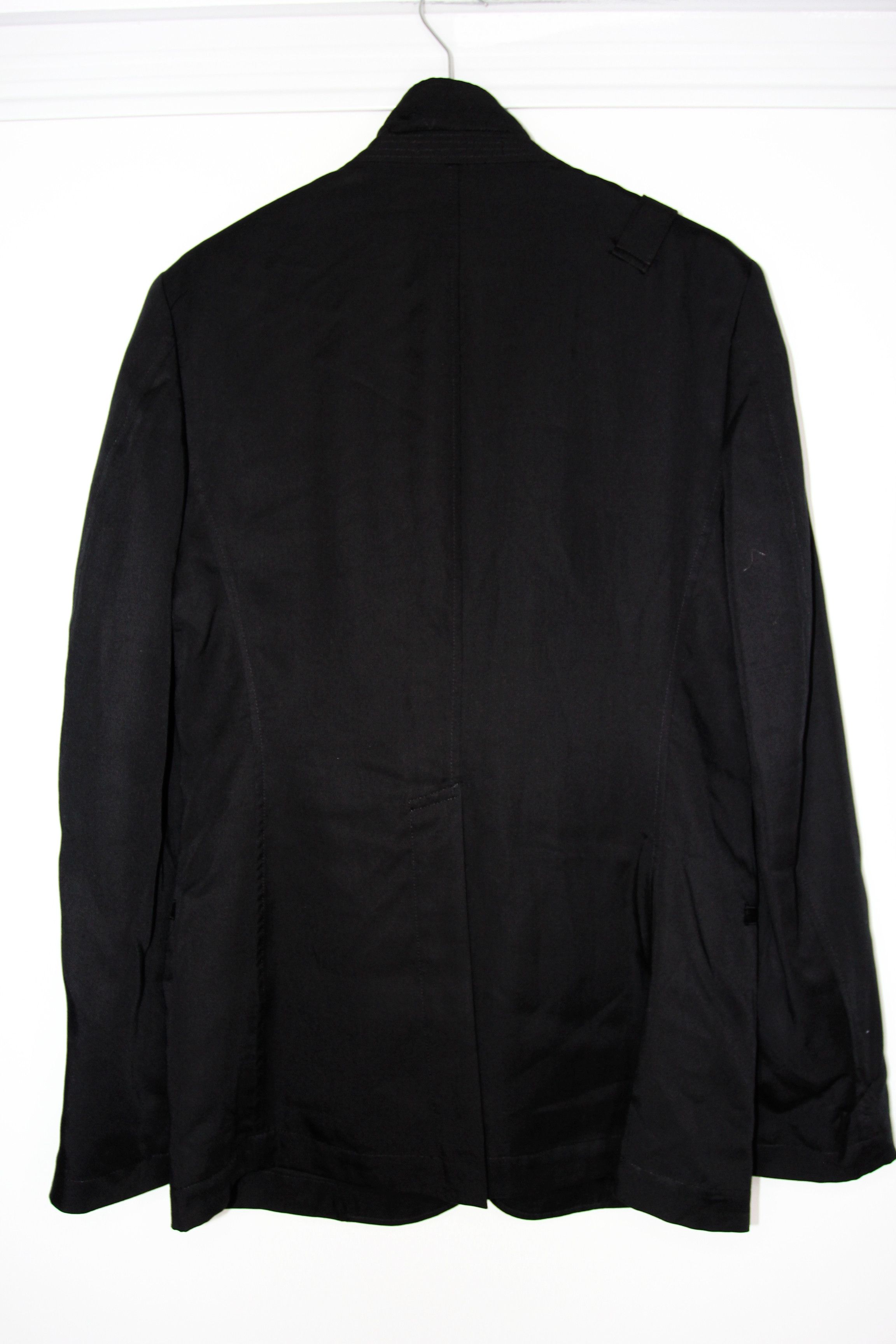 Yohji Yamamoto BNWT SS21 YOHJI YAMAMOTO POUR HOMME TENCEL BLAZER JACKET 2 Size US M / EU 48-50 / 2 - 3 Thumbnail