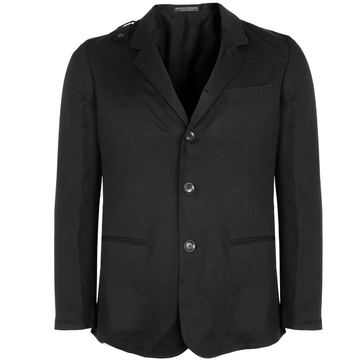 Yohji Yamamoto BNWT SS21 YOHJI YAMAMOTO POUR HOMME TENCEL BLAZER JACKET 2 Size US M / EU 48-50 / 2 - 16 Thumbnail