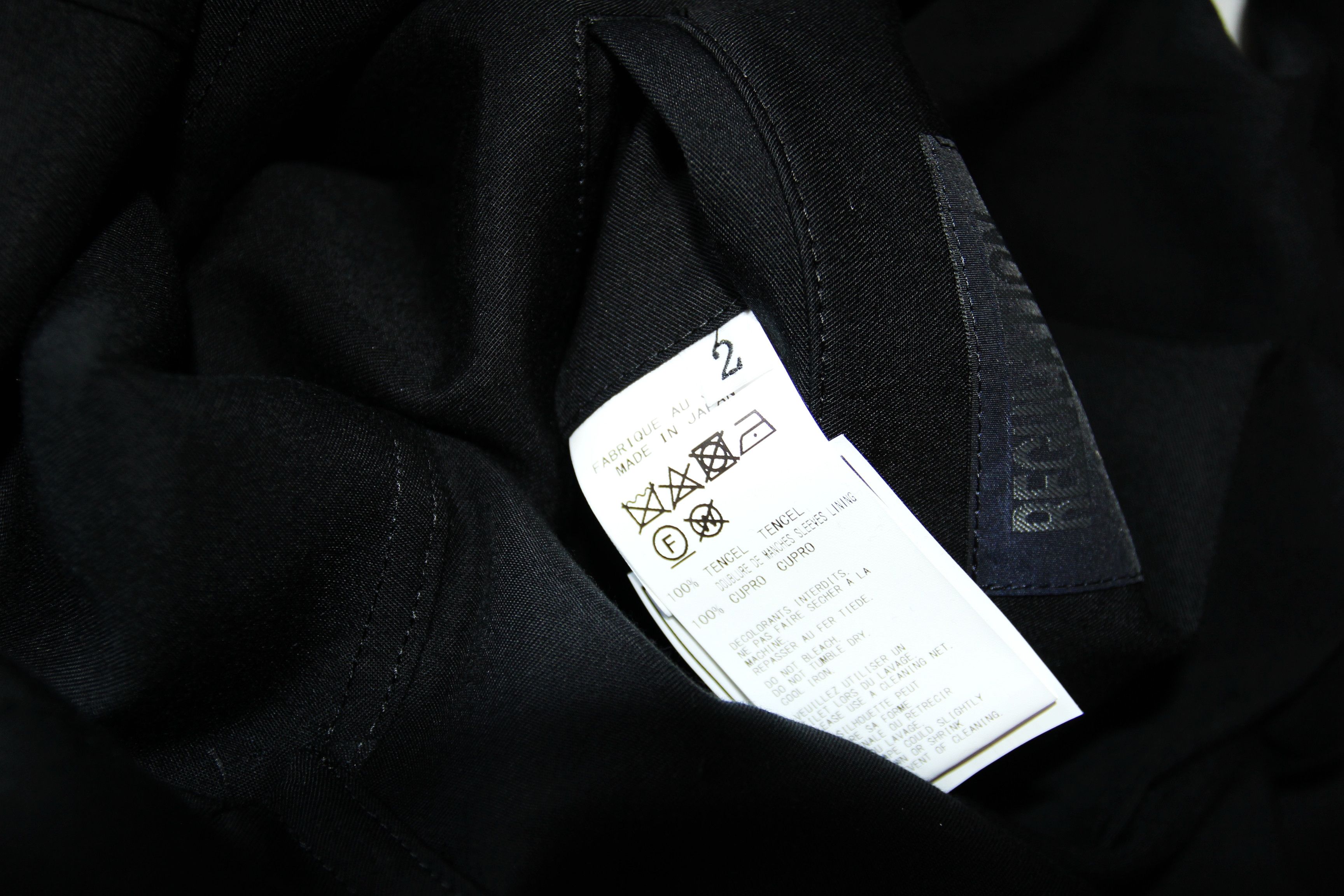 Yohji Yamamoto BNWT SS21 YOHJI YAMAMOTO POUR HOMME TENCEL BLAZER JACKET 2 Size US M / EU 48-50 / 2 - 12 Thumbnail