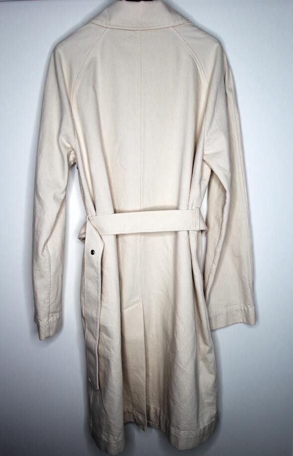 Marni BNWT SS21 MARNI OFF WHITE DENIM TRENCH COAT 50 Size US M / EU 48-50 / 2 - 3 Thumbnail