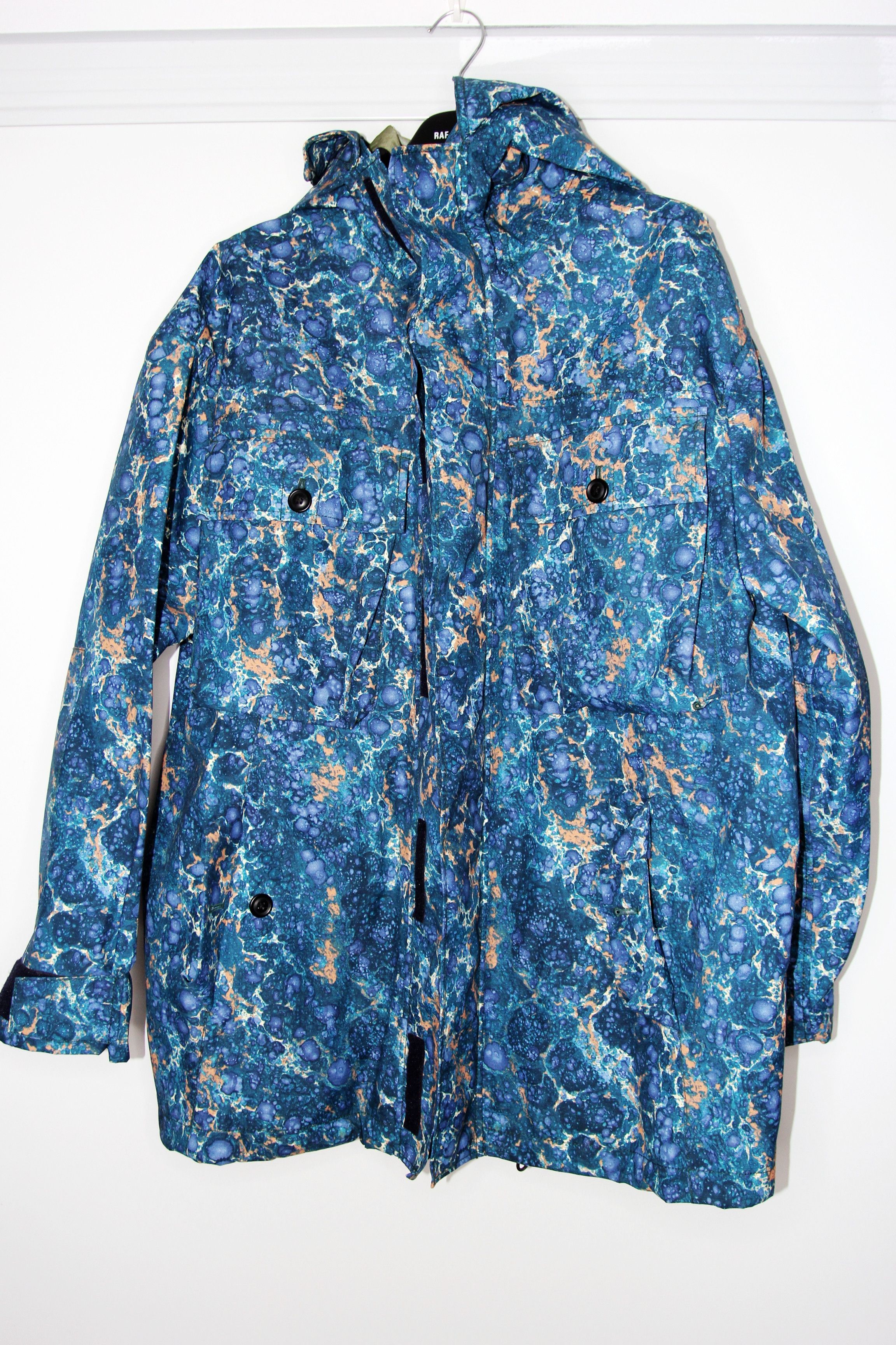 Acne Studios AW13 ACNE STUDIOS CLARK BLUE MARBLE JACKET 50 Size US M / EU 48-50 / 2 - 2 Thumbnail