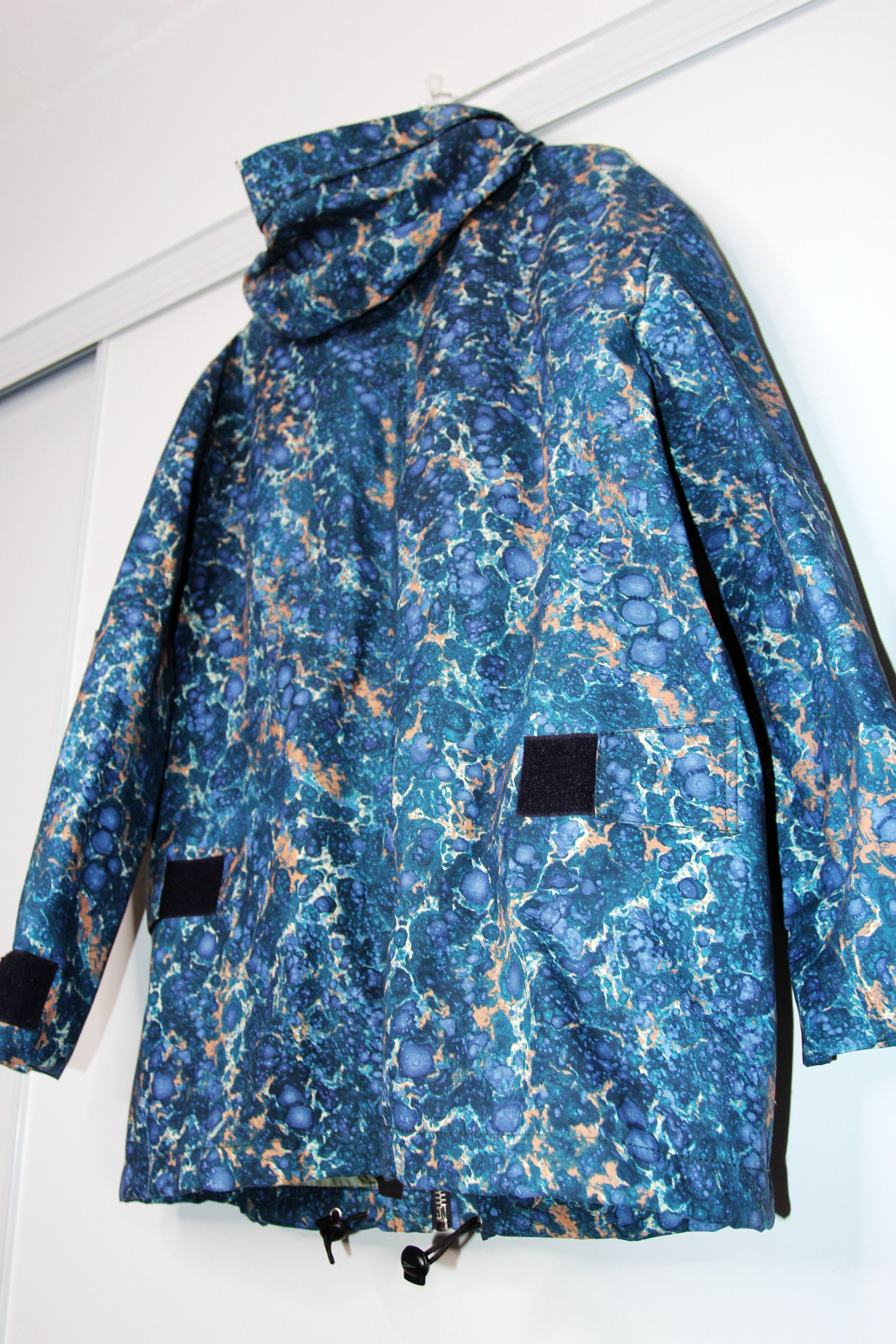 Acne Studios AW13 ACNE STUDIOS CLARK BLUE MARBLE JACKET 50 Size US M / EU 48-50 / 2 - 7 Thumbnail