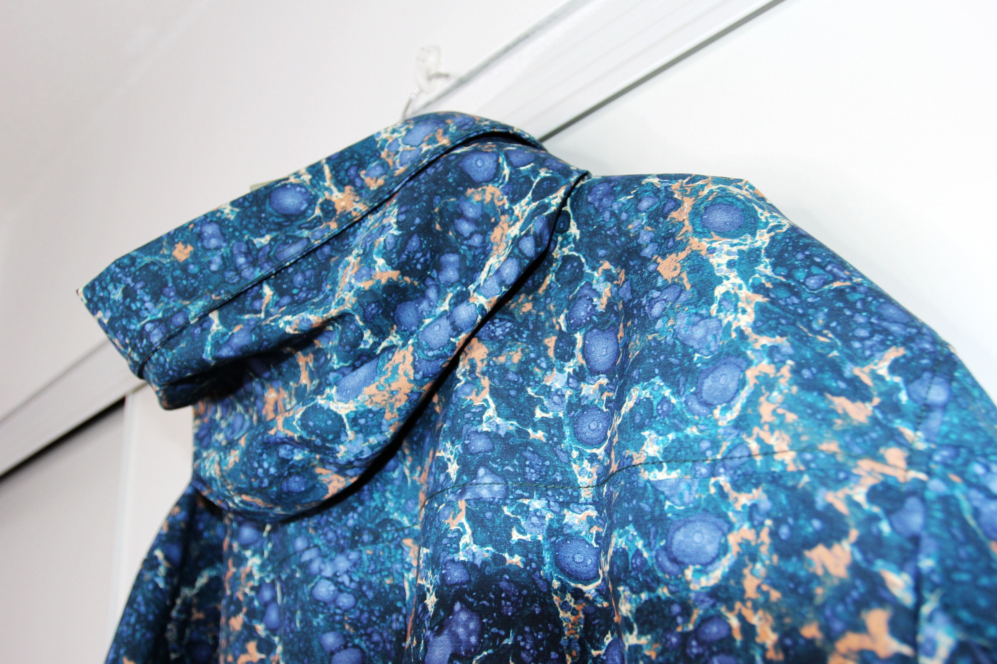 Acne Studios AW13 ACNE STUDIOS CLARK BLUE MARBLE JACKET 50 Size US M / EU 48-50 / 2 - 6 Thumbnail