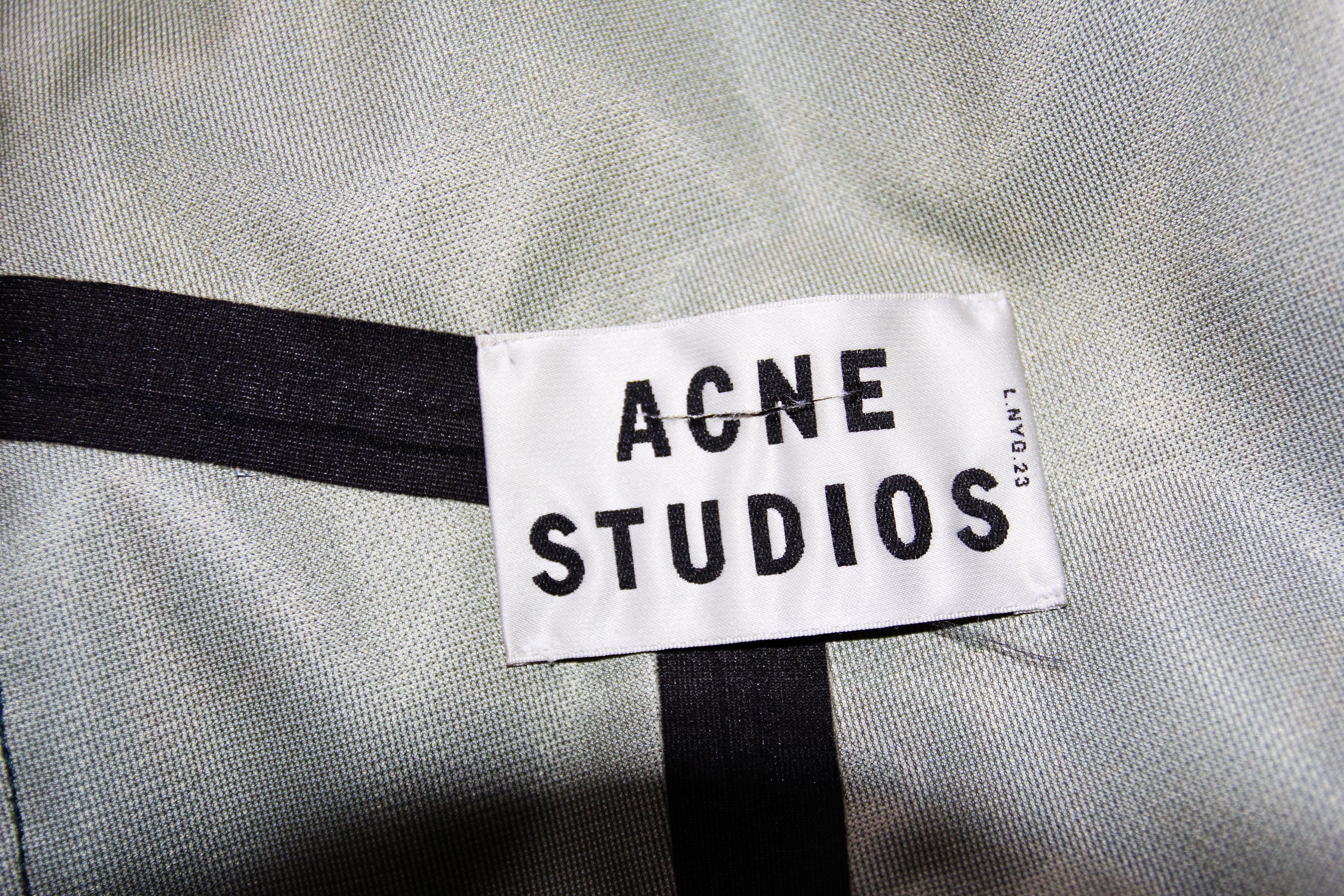 Acne Studios AW13 ACNE STUDIOS CLARK BLUE MARBLE JACKET 50 Size US M / EU 48-50 / 2 - 12 Thumbnail