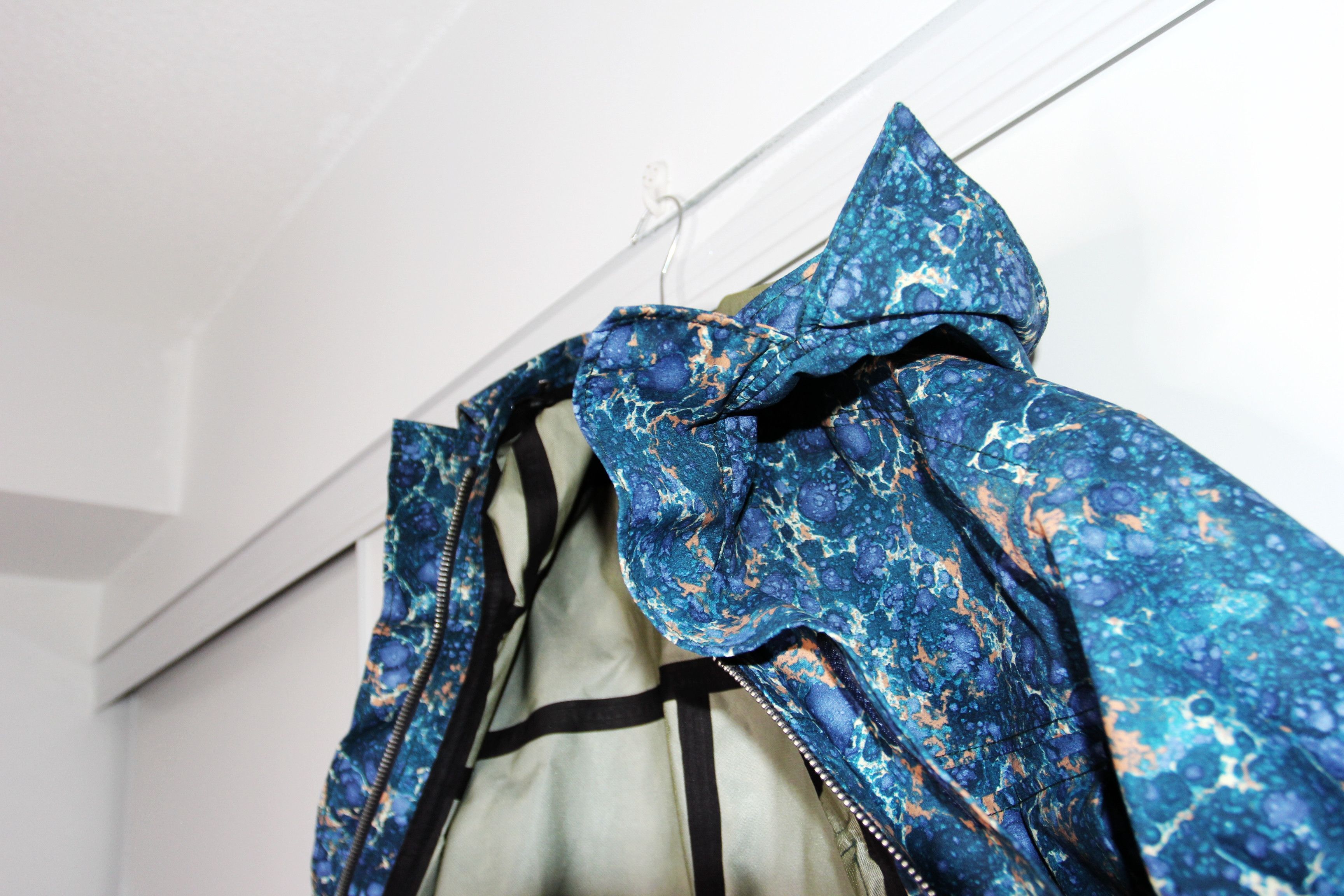 Acne Studios AW13 ACNE STUDIOS CLARK BLUE MARBLE JACKET 50 Size US M / EU 48-50 / 2 - 10 Thumbnail