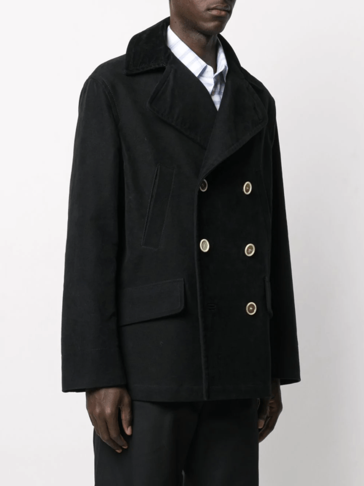 Marni BNWT AW20 MARNI DOUBLE BREASTED SUEDE COTTON COAT 50 Size US M / EU 48-50 / 2 - 1 Thumbnail