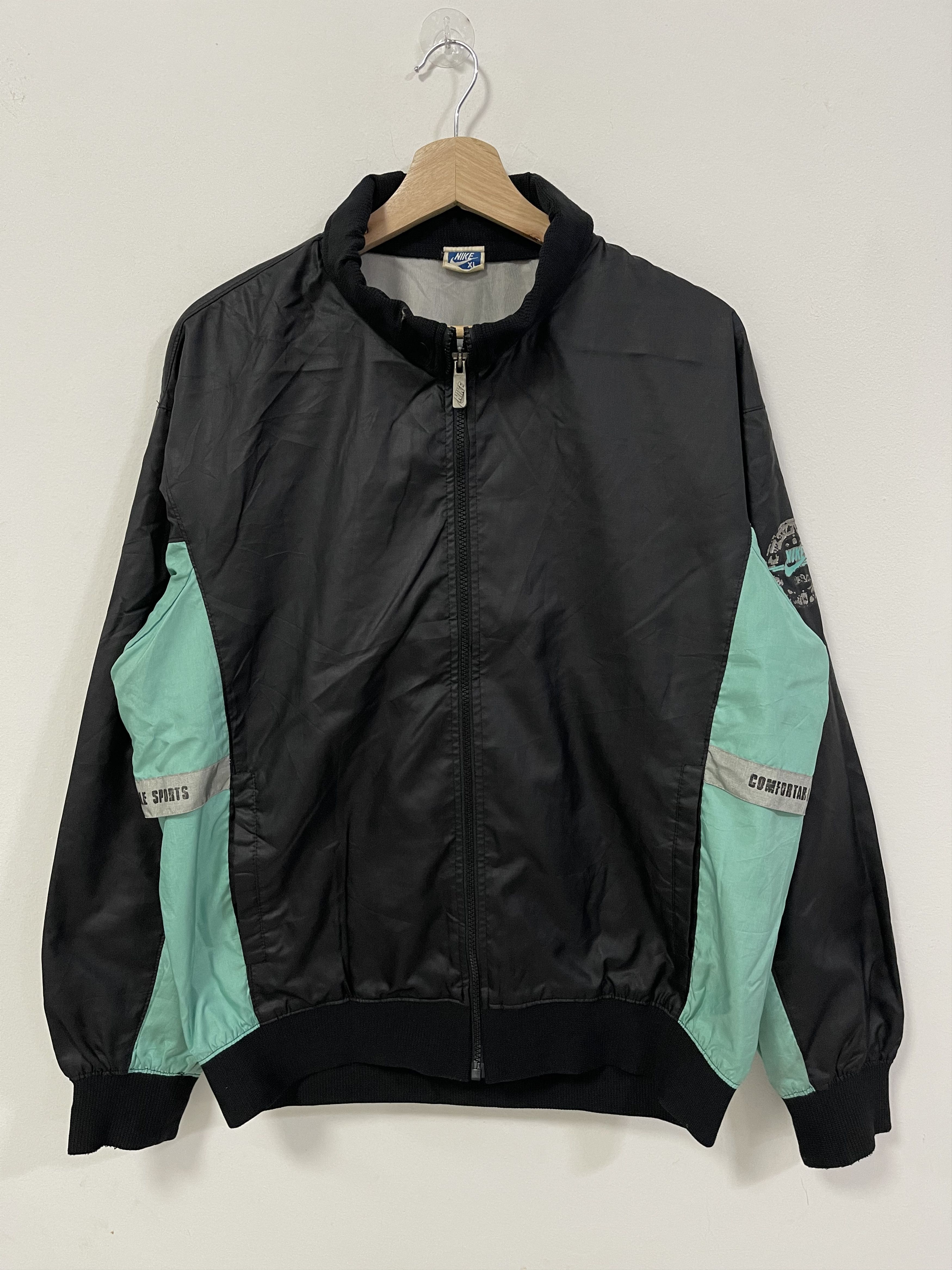 Nike × Vintage Vintage Nike Colourblok Light Jacket Size US L / EU 52-54 / 3 - 1 Thumbnail