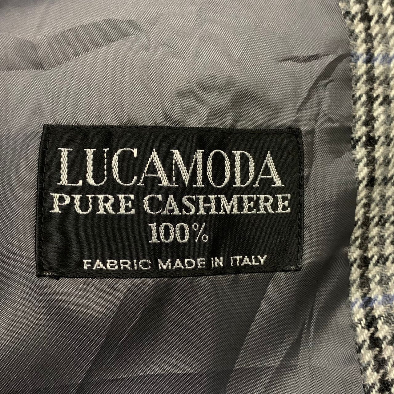 Other LUCAMODA Pure Cashmere jacket fabric made in Italy Size US L / EU 52-54 / 3 - 9 Thumbnail