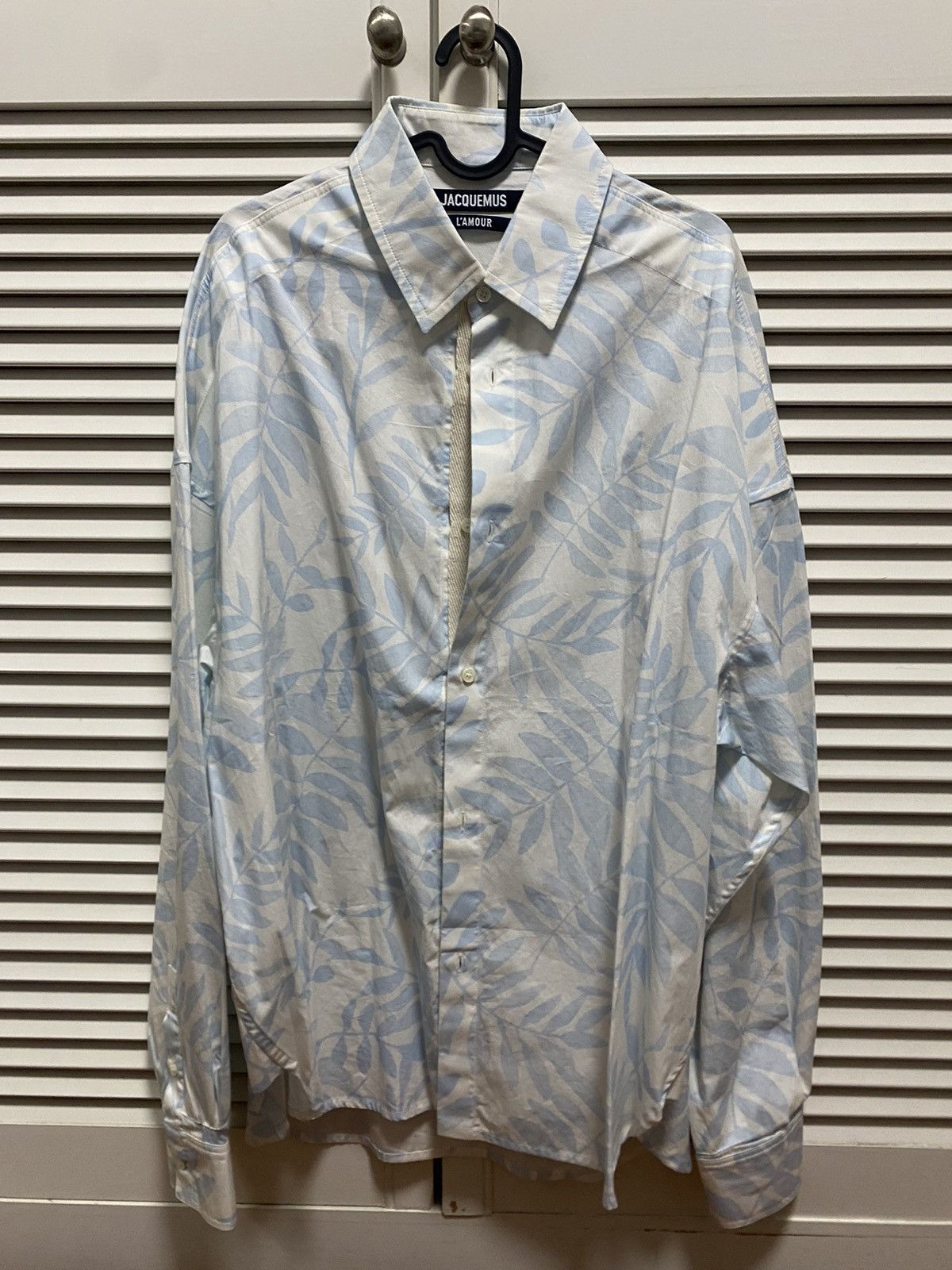 L’amour Blue Floral Shirt