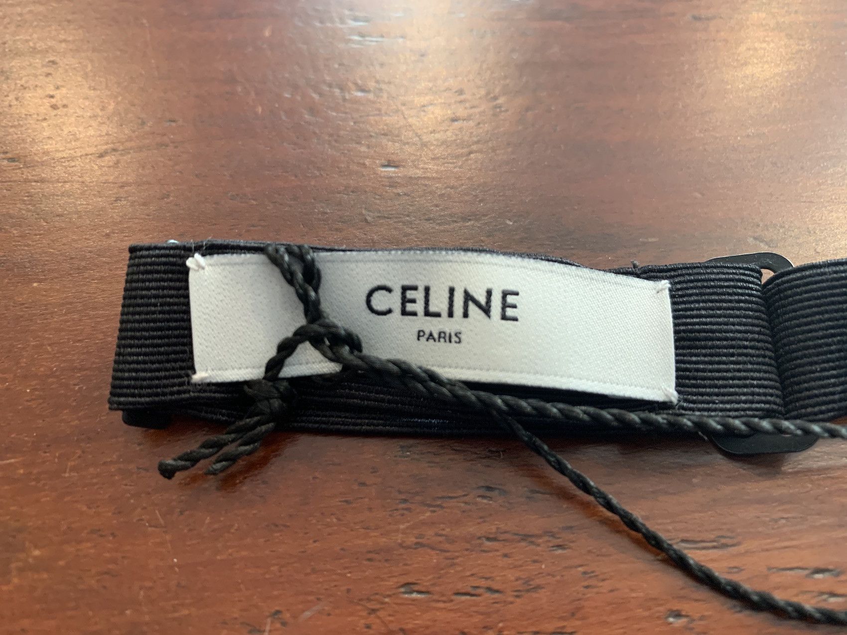 Celine × Hedi Slimane FW'19 Bow Tie Size ONE SIZE - 3 Thumbnail
