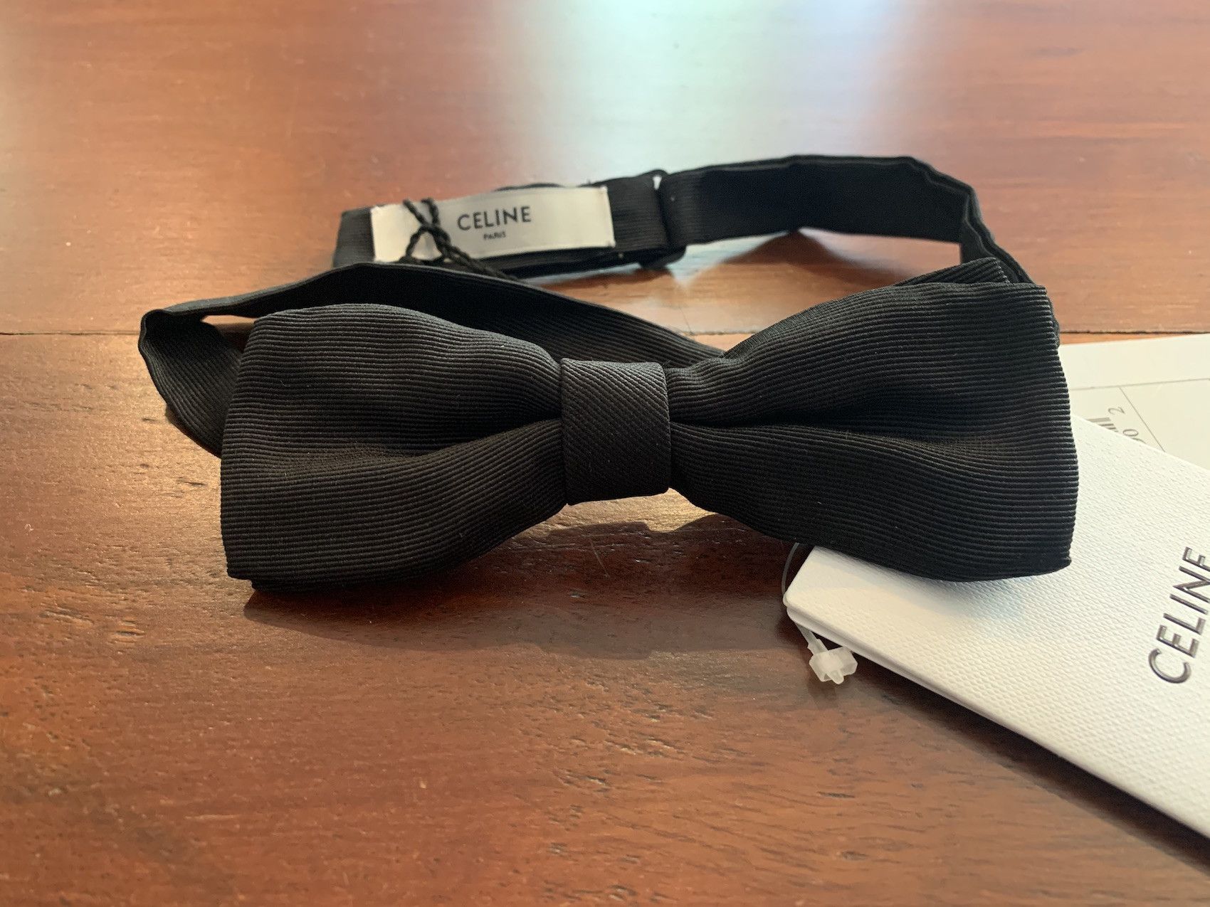 Celine × Hedi Slimane FW'19 Bow Tie Size ONE SIZE - 1 Thumbnail