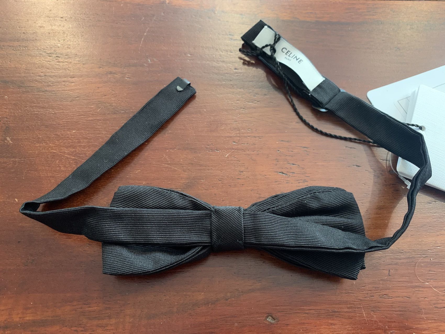 Celine × Hedi Slimane FW'19 Bow Tie Size ONE SIZE - 2 Thumbnail