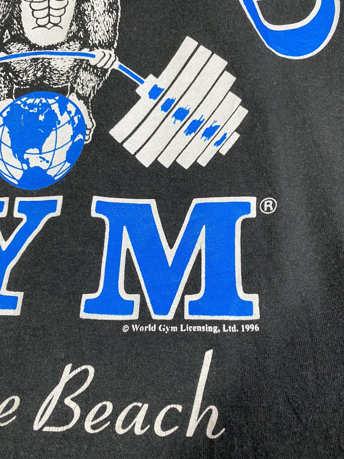 Vintage vintage 90s world gym venice beach california Size US L / EU 52-54 / 3 - 7 Thumbnail