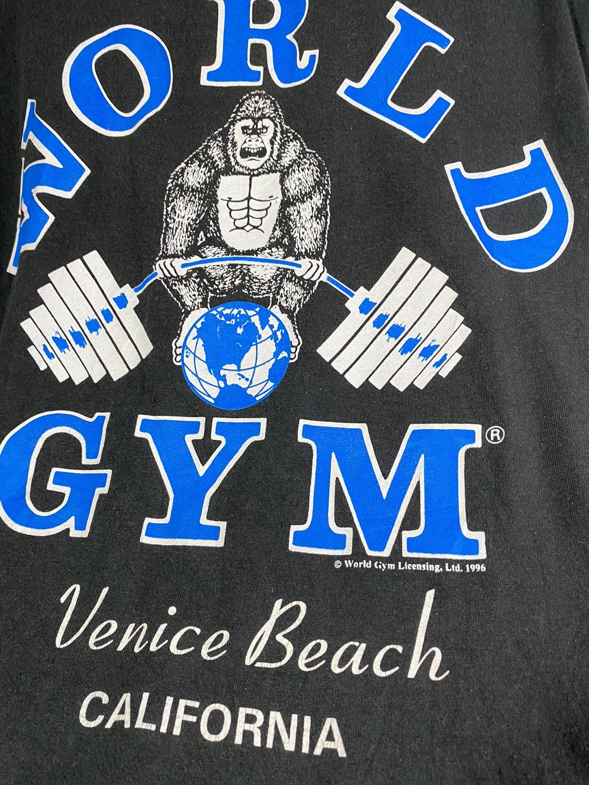 Vintage vintage 90s world gym venice beach california Size US L / EU 52-54 / 3 - 8 Thumbnail