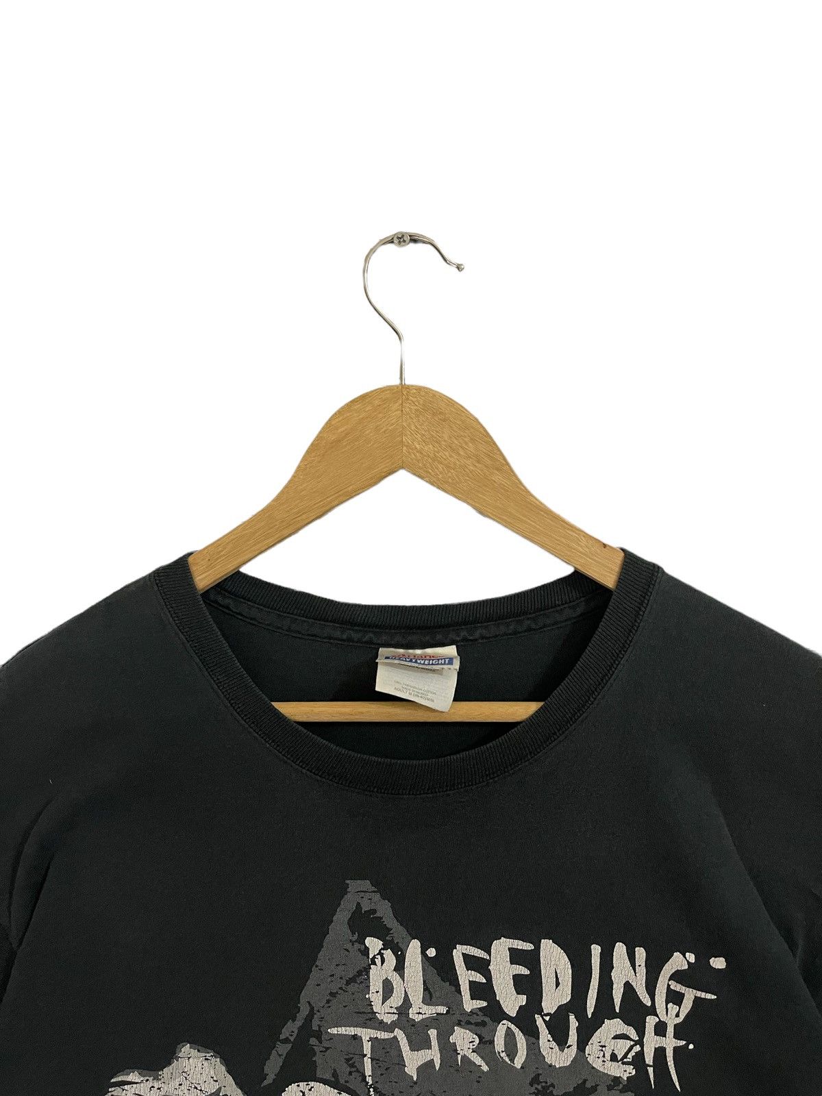 Band Tees × Vintage Vintage Bleeding Through bandtees Size US M / EU 48-50 / 2 - 6 Thumbnail