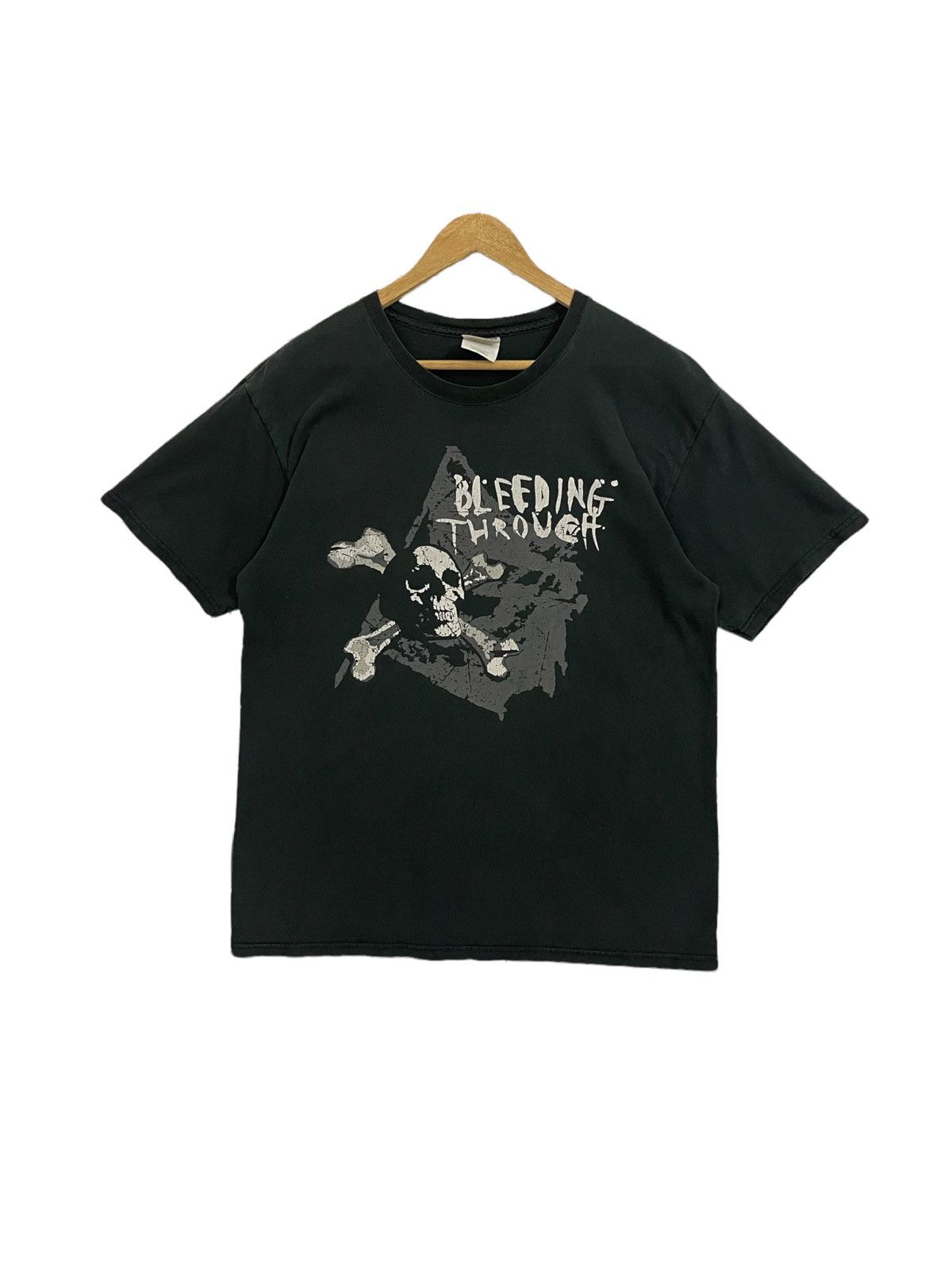 Band Tees × Vintage Vintage Bleeding Through bandtees Size US M / EU 48-50 / 2 - 3 Thumbnail